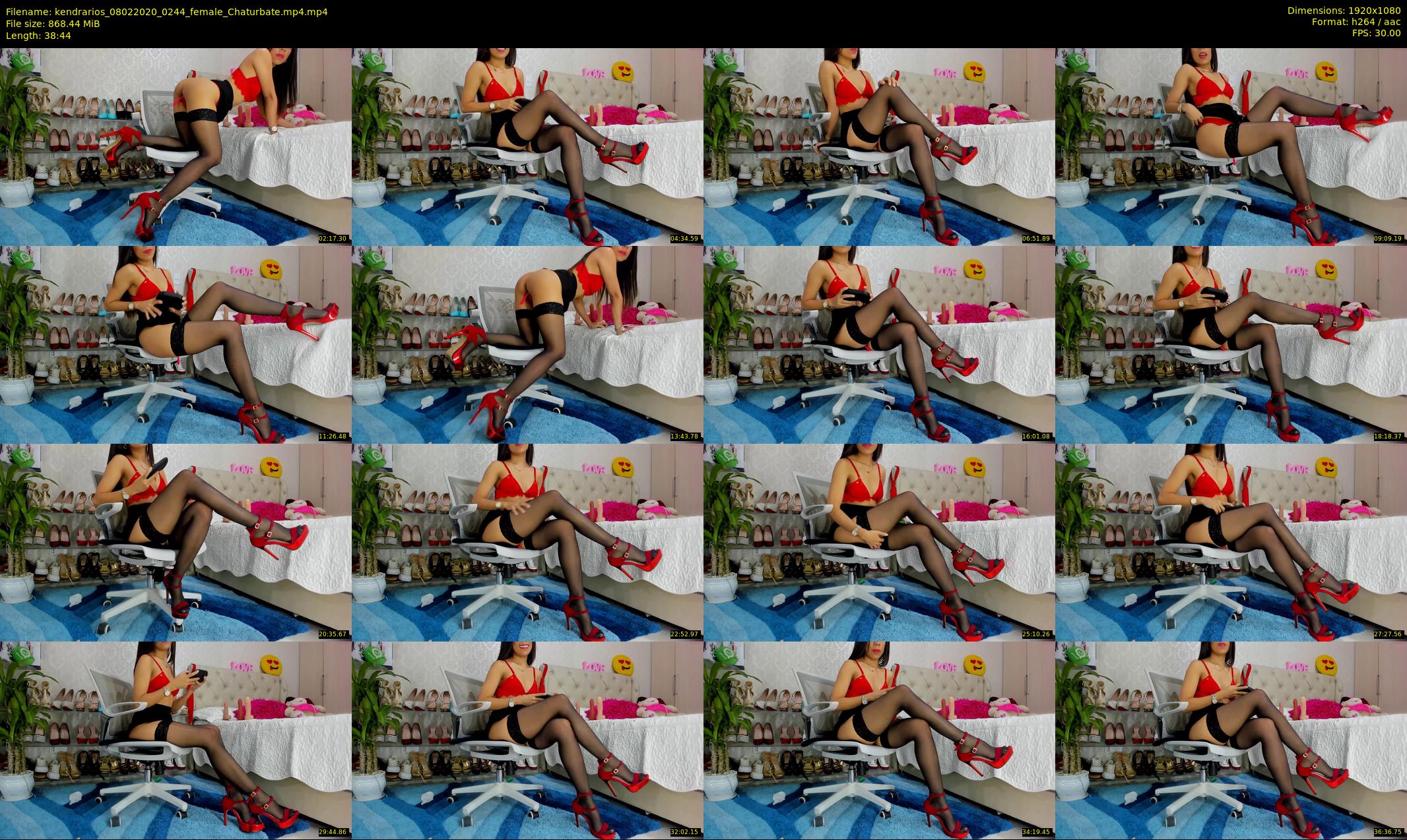 kendrarios — 39 minute Chaturbate female cam show recording, 1080p, Feb 8, 2020