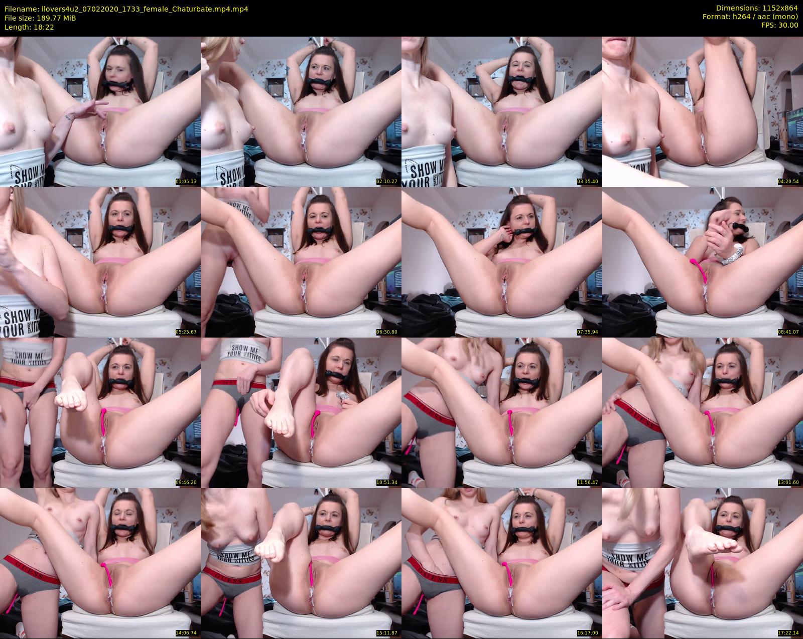 llovers4u2 — 19 minute Chaturbate couple cam show recording, 720p, Feb 7, 2020