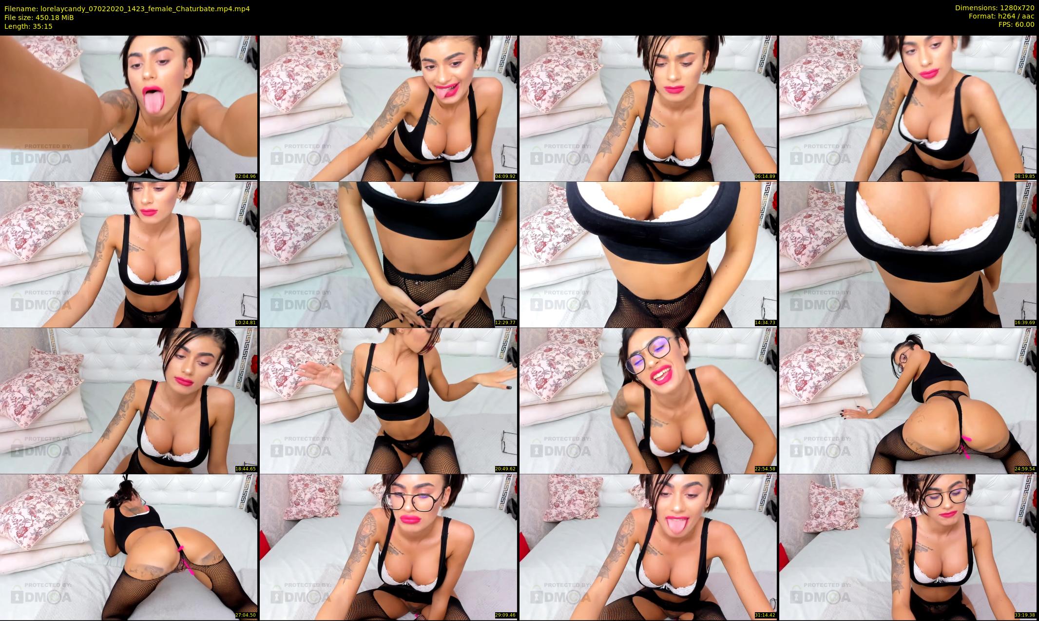 lorelaycandy — 36 minute Chaturbate female cam show recording, 720p, Feb 7, 2020
