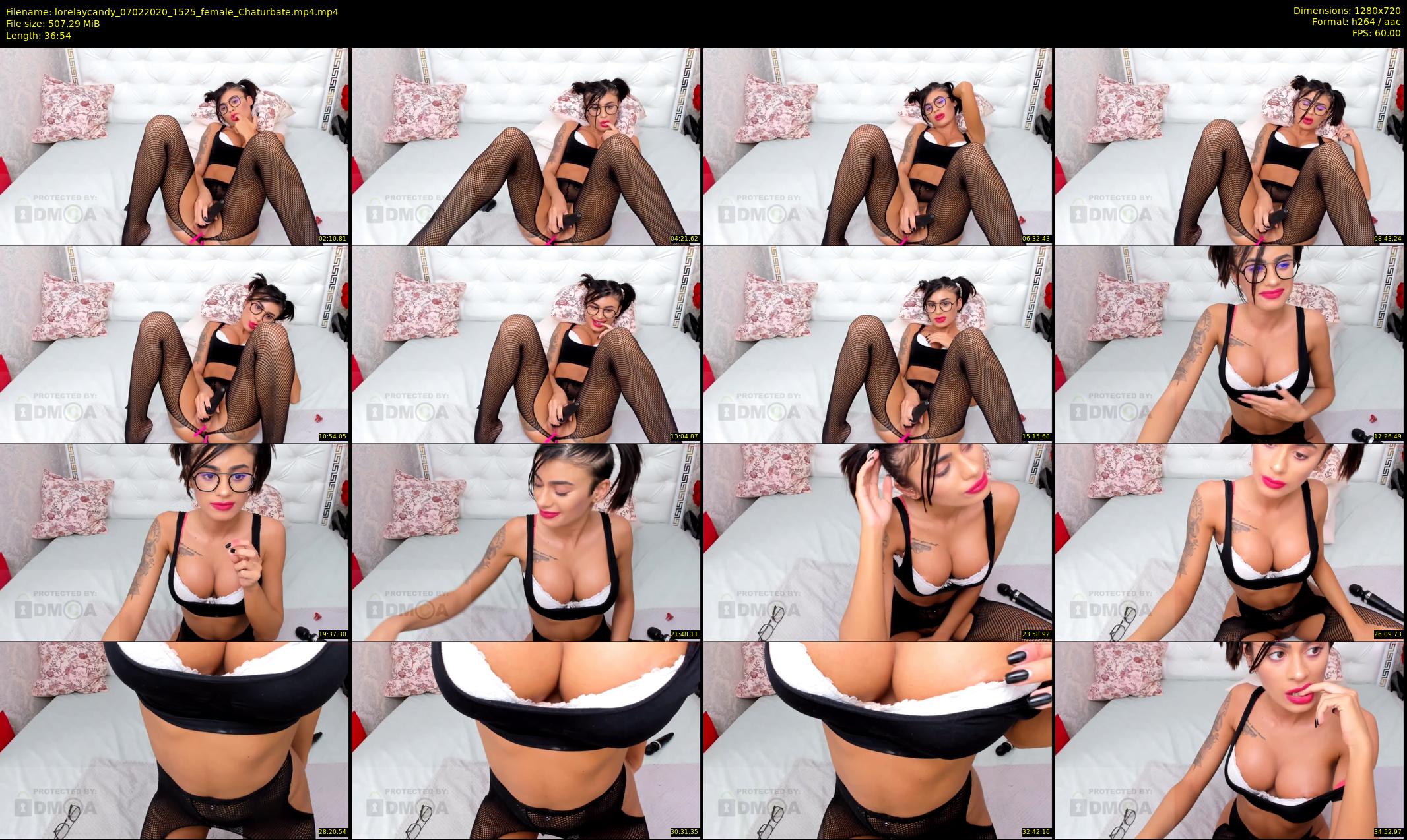 lorelaycandy — 37 minute Chaturbate female cam show recording, 720p, Feb 7, 2020