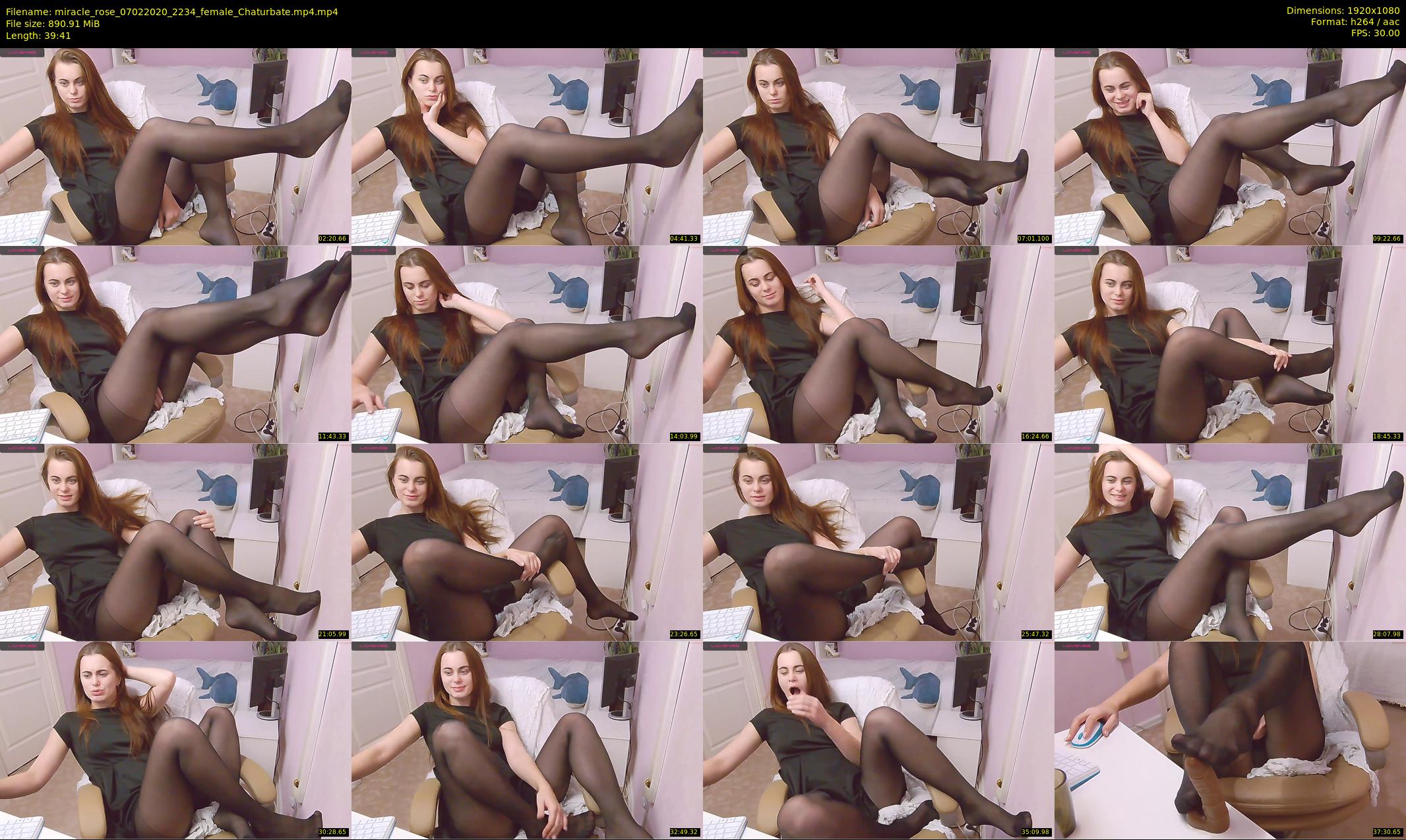 miracle_rose — 40 minute Chaturbate female cam show recording, 1080p, Feb 7, 2020