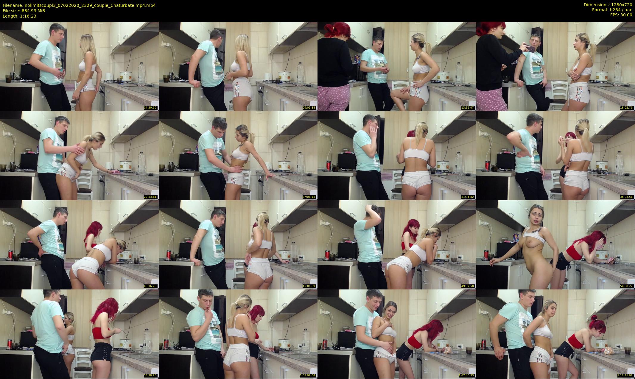nolimitscoupl3 — 77 minute Chaturbate couple cam show recording, 720p, Feb 7, 2020