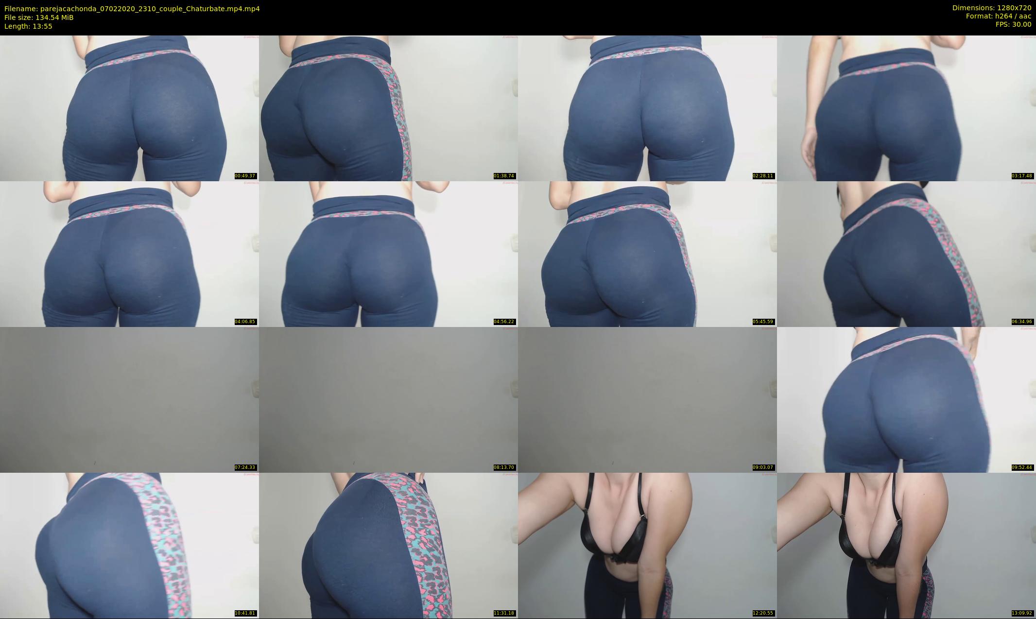 parejacachonda — 14 minute Chaturbate couple cam show recording, 720p, Feb 7, 2020
