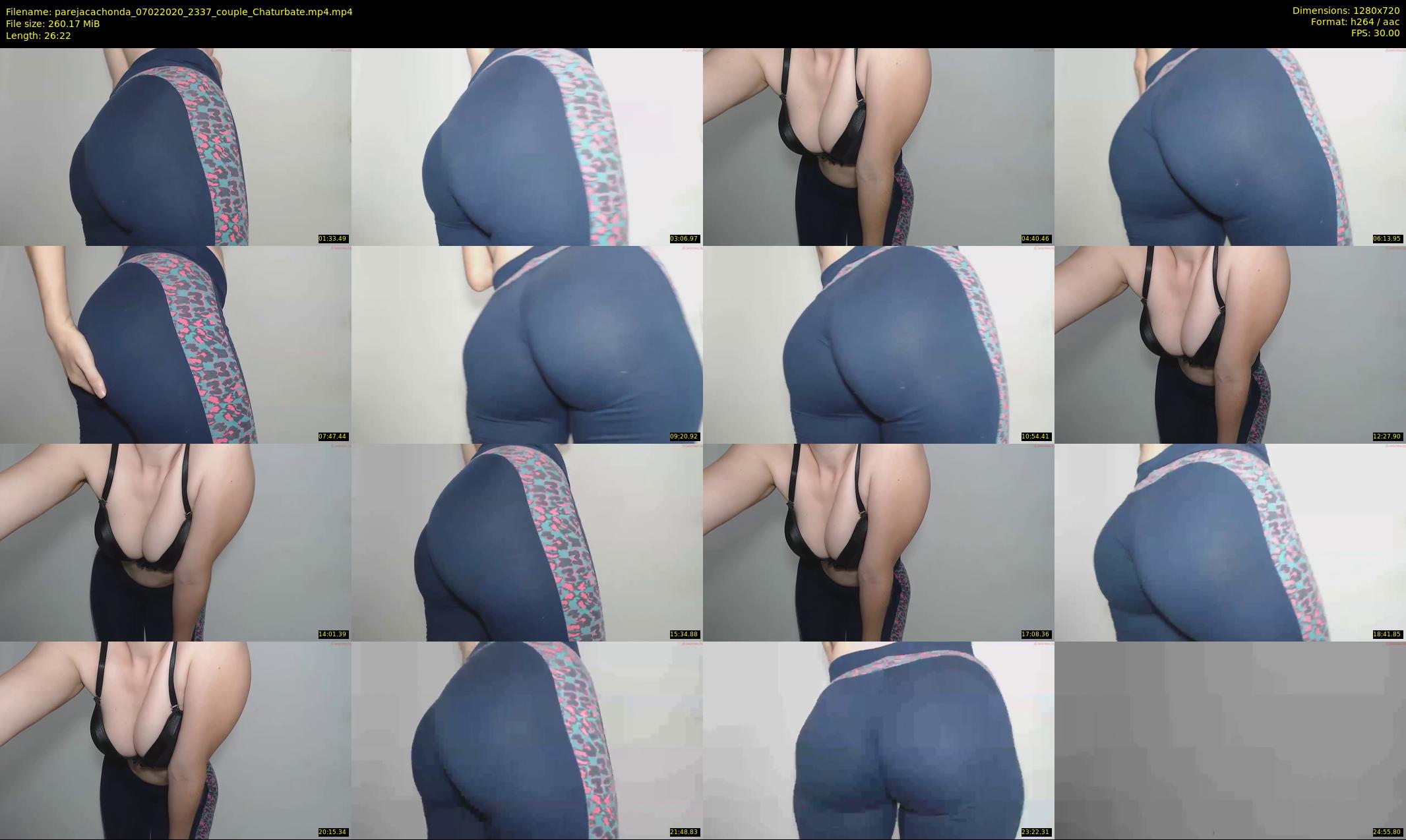 parejacachonda — 27 minute Chaturbate couple cam show recording, 720p, Feb 7, 2020