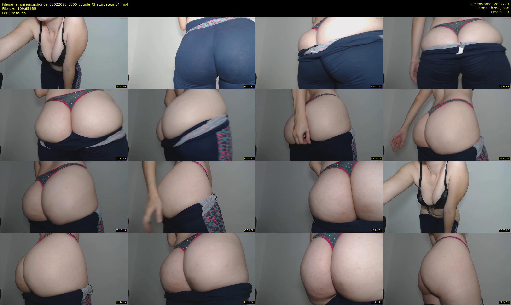 parejacachonda — 10 minute Chaturbate couple cam show recording, 720p, Feb 8, 2020