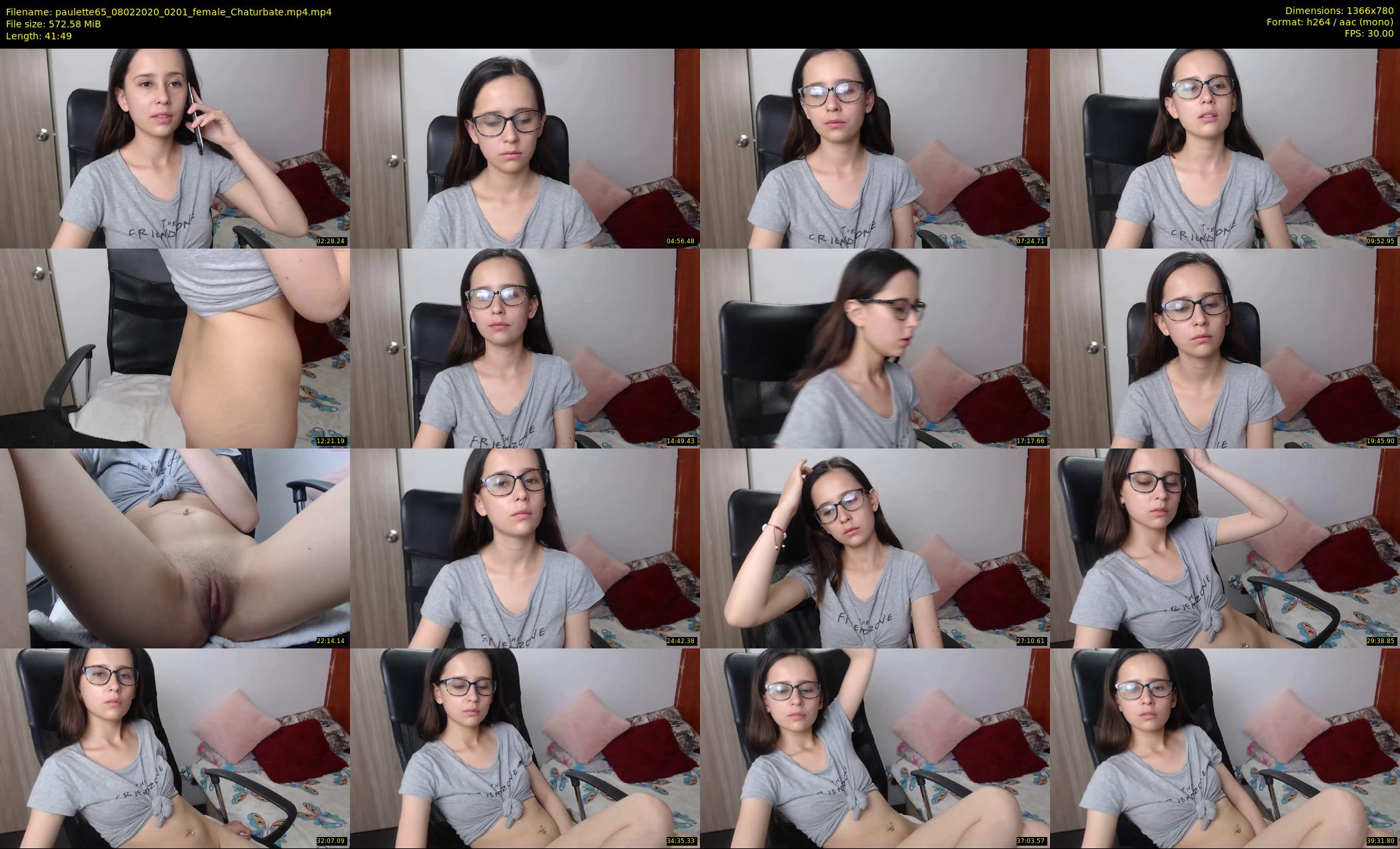 paulette65 — 42 minute Chaturbate female cam show recording, 720p, Feb 8, 2020
