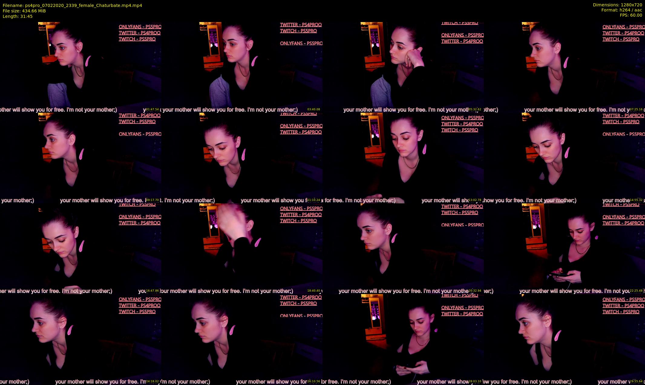 ps4pro — 32 minute Chaturbate female cam show recording, 720p, Feb 7, 2020