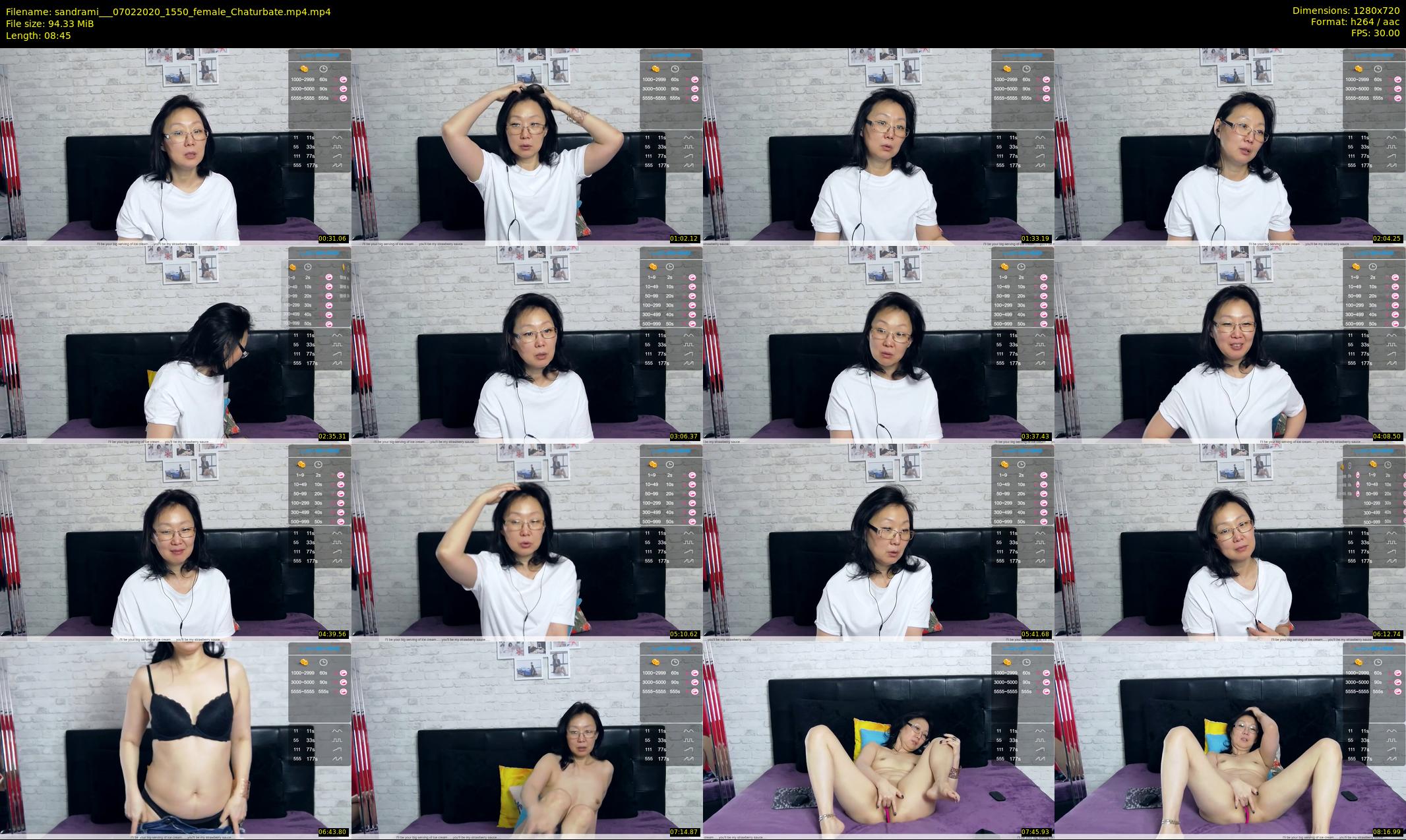 sandrami__ — 9 minute Chaturbate female cam show recording, 720p, Feb 7, 2020