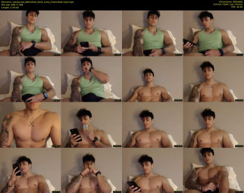 spartacozz — 151 minute Chaturbate male cam show recording, 480p, Feb 8, 2020