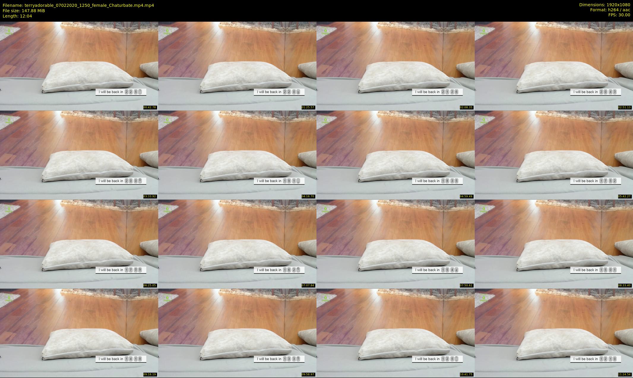 terryadorable — 13 minute Chaturbate female cam show recording, 1080p, Feb 7, 2020