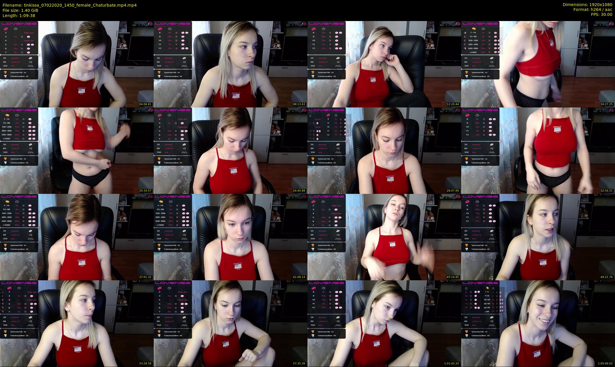 tinkissa — 70 minute Chaturbate couple cam show recording, 1080p, Feb 7, 2020