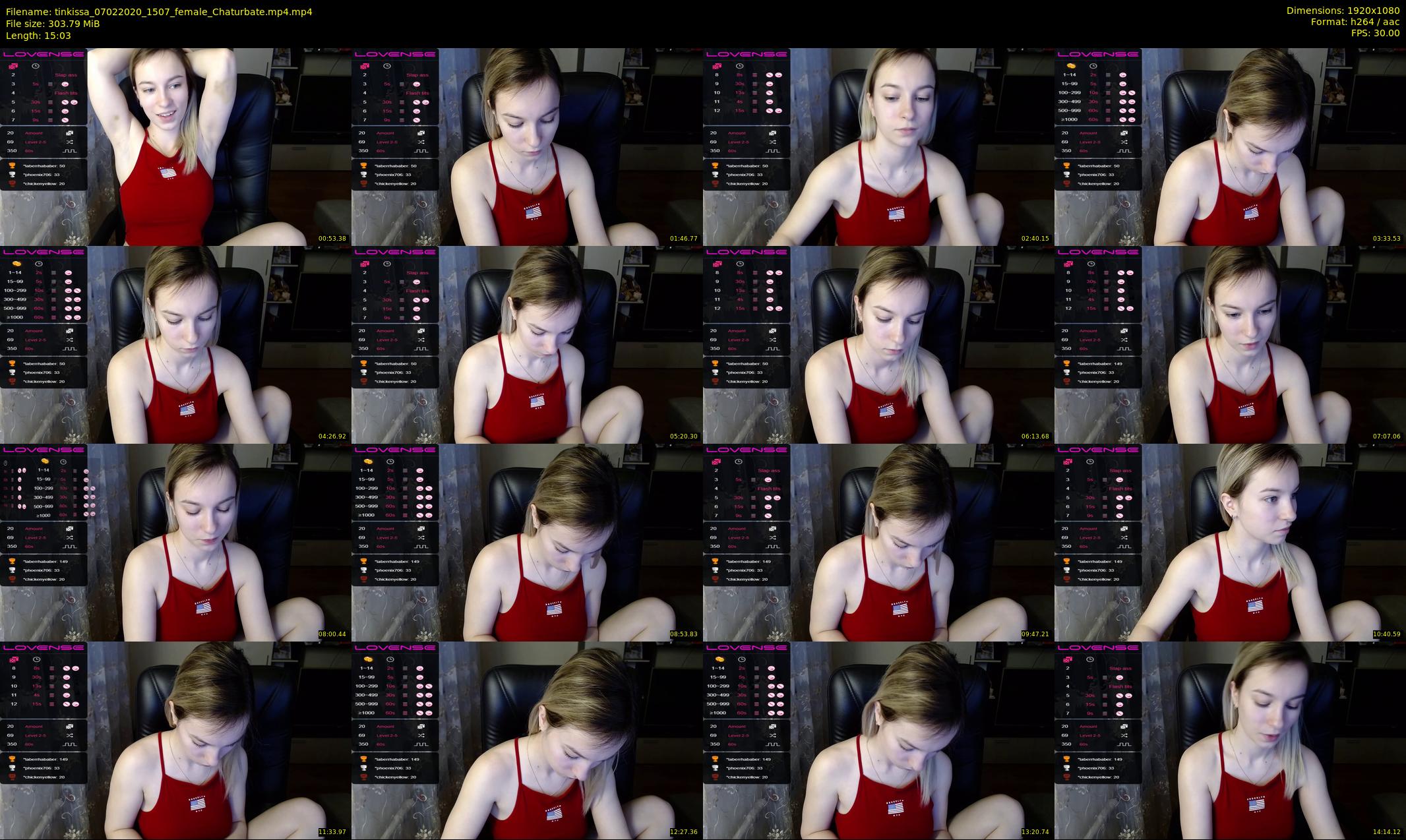 tinkissa — 16 minute Chaturbate couple cam show recording, 1080p, Feb 7, 2020