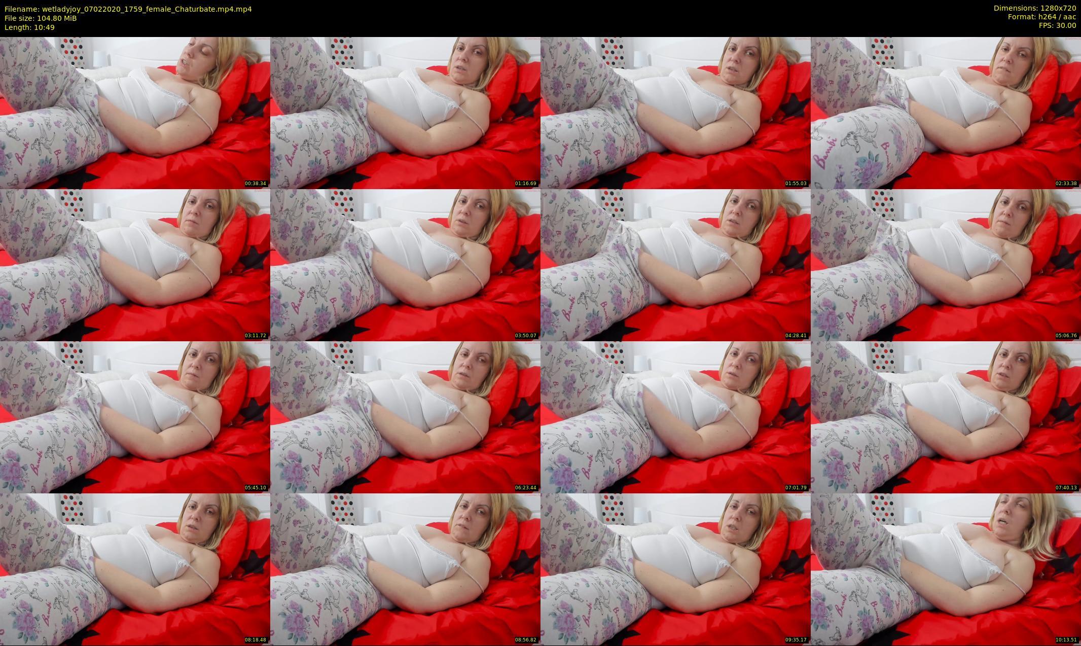 wetladyjoy — 11 minute Chaturbate female cam show recording, 720p, Feb 7, 2020