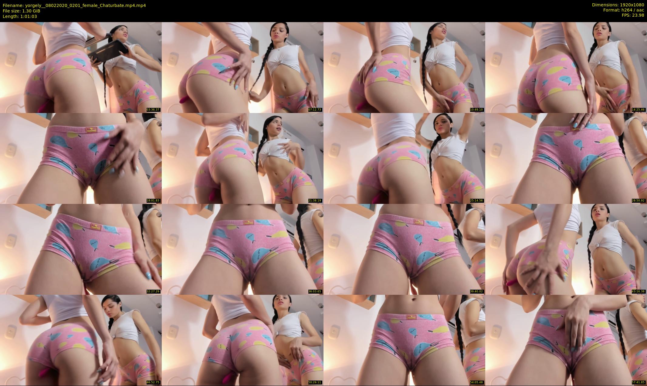 yorgely_ — 62 minute Chaturbate female cam show recording, 1080p, Feb 8, 2020