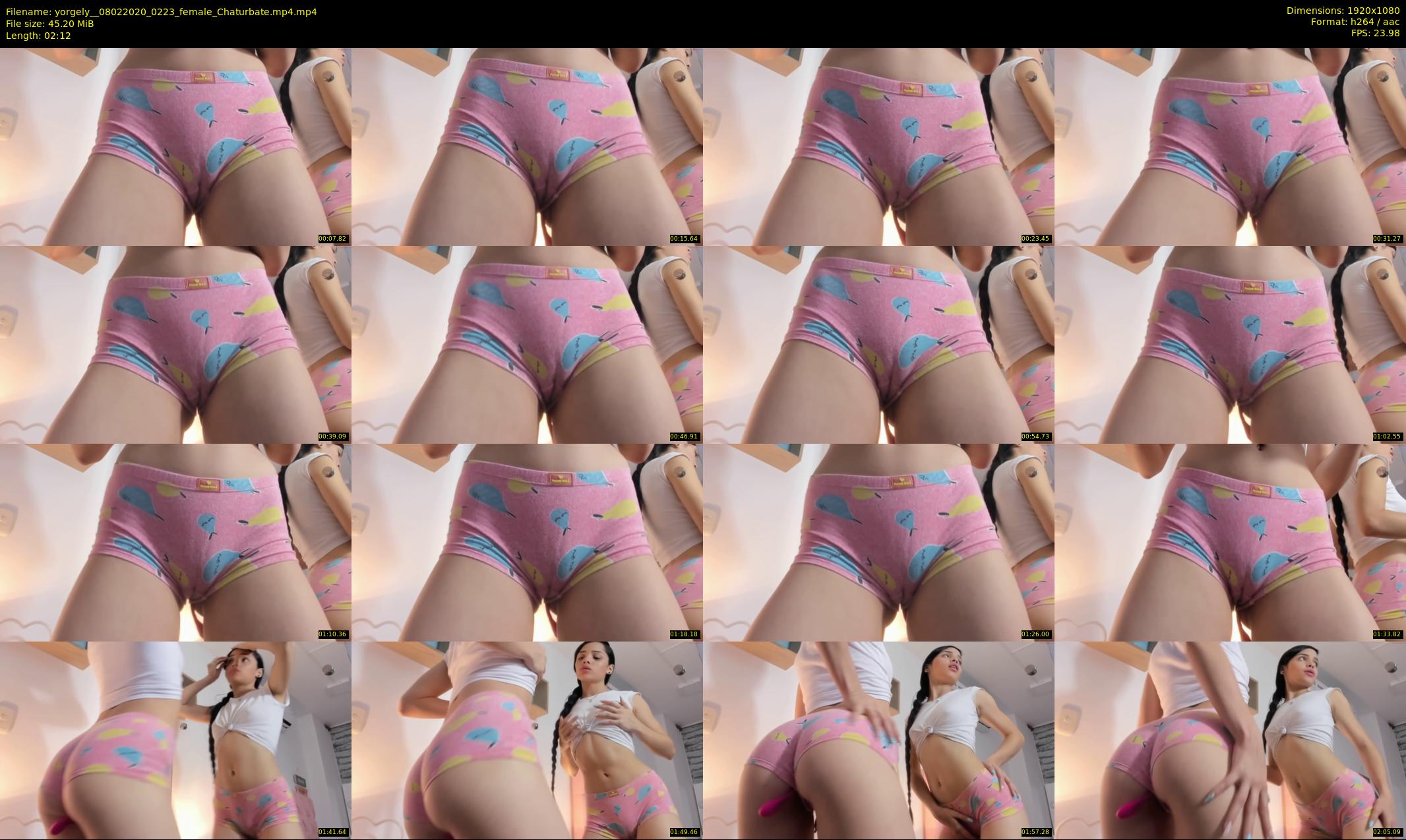 yorgely_ — 3 minute Chaturbate female cam show recording, 1080p, Feb 8, 2020