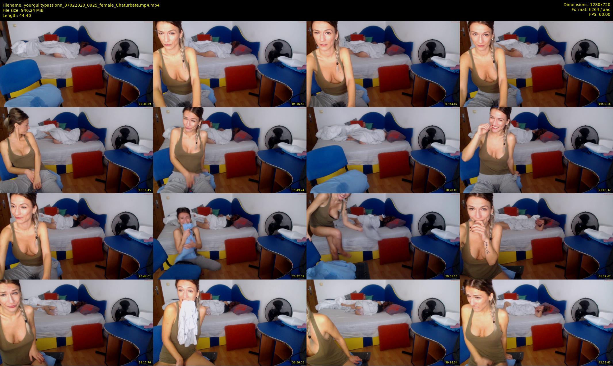 yourguiltypassionn — 45 minute Chaturbate female cam show recording, 720p, Feb 7, 2020