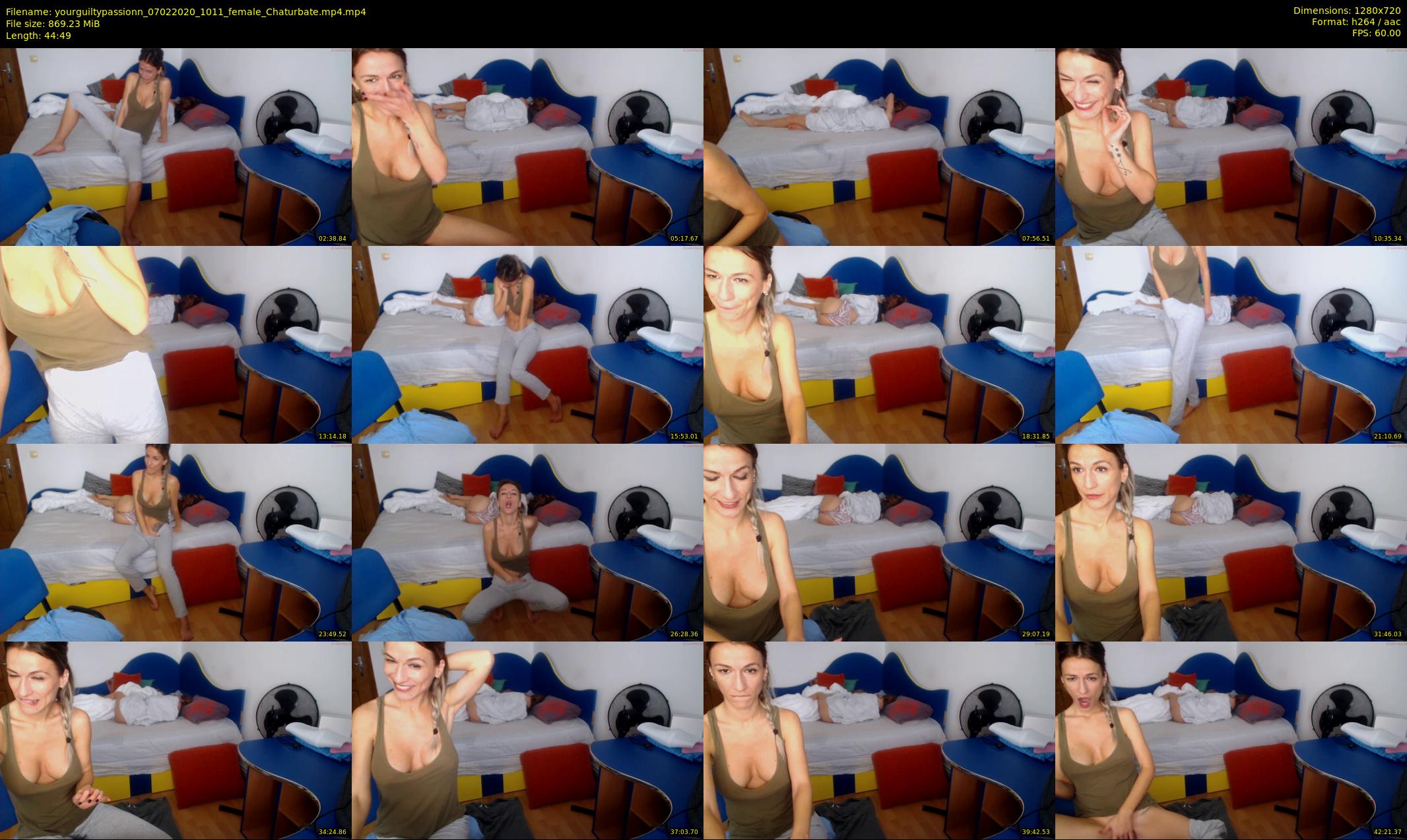 yourguiltypassionn — 45 minute Chaturbate female cam show recording, 720p, Feb 7, 2020