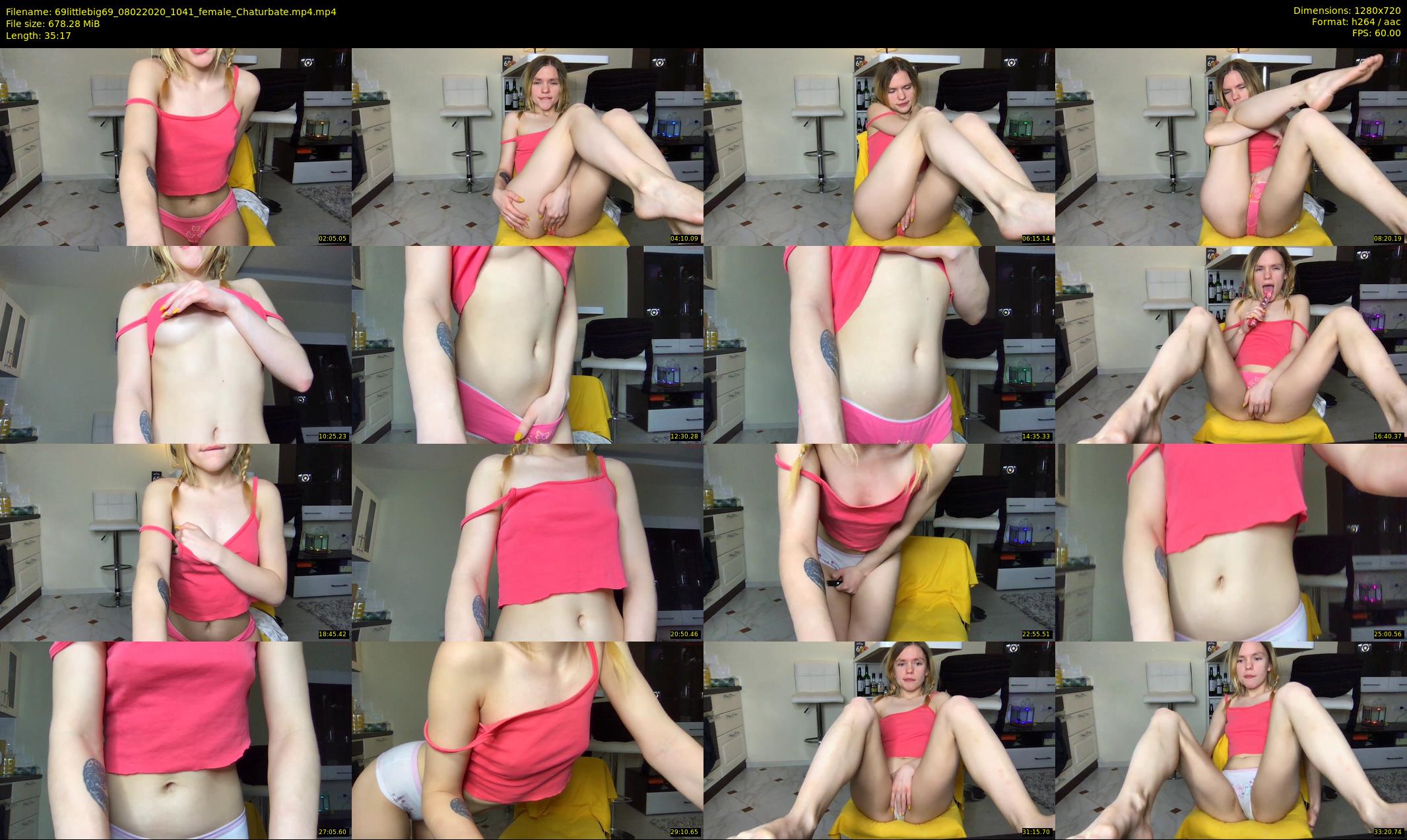 69littlebig69 — 36 minute Chaturbate couple cam show recording, 720p, Feb 8, 2020