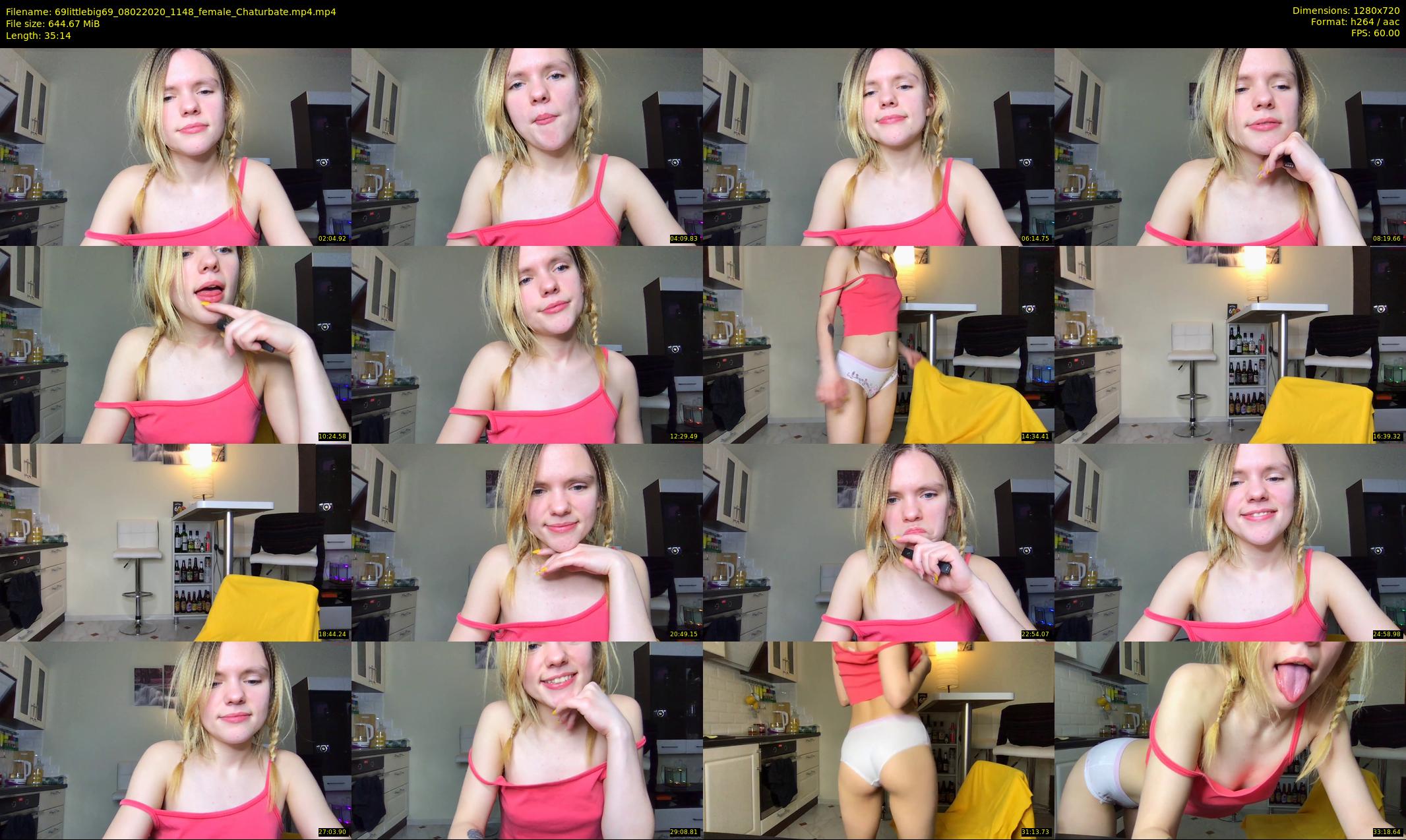 69littlebig69 — 36 minute Chaturbate couple cam show recording, 720p, Feb 8, 2020