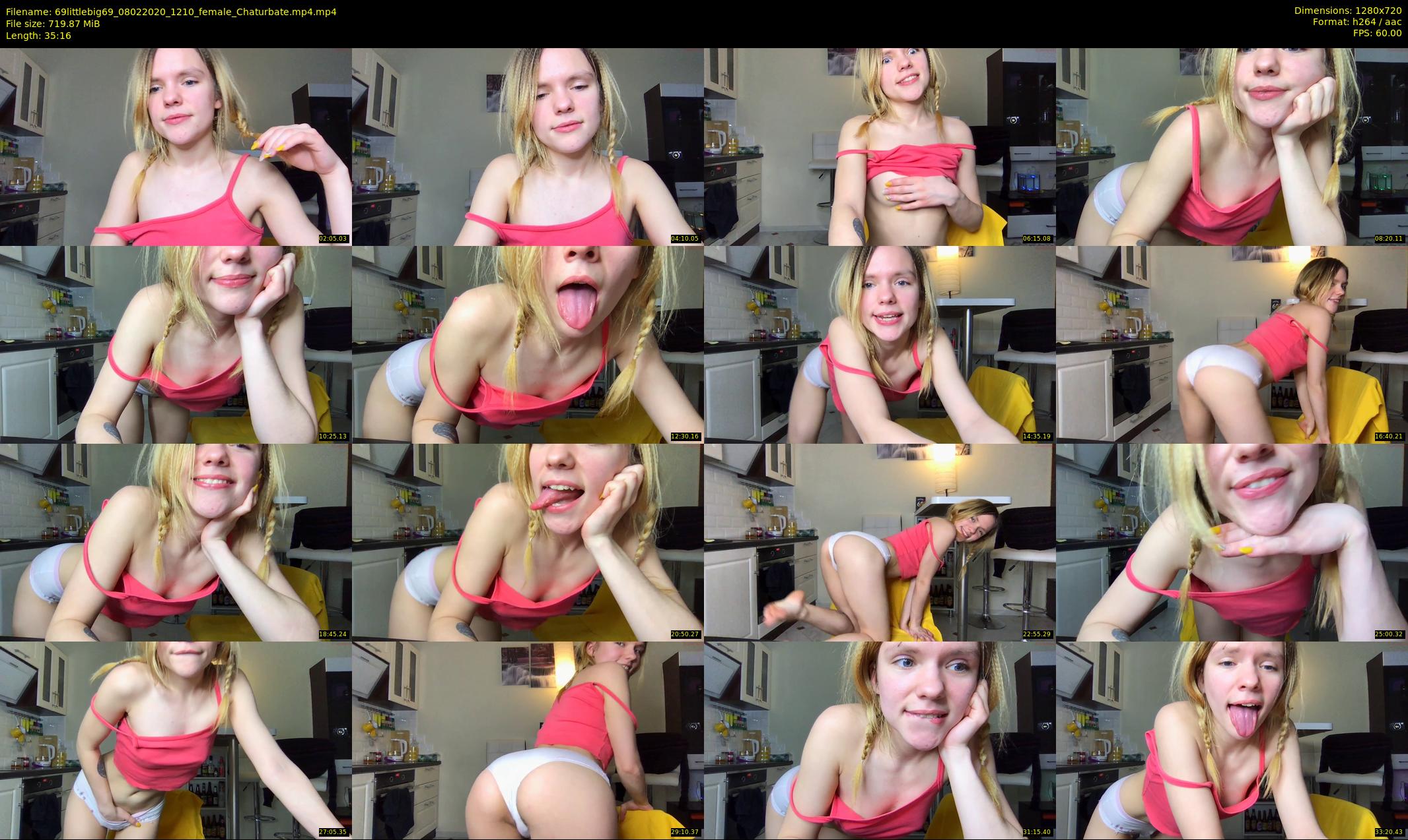 69littlebig69 — 36 minute Chaturbate couple cam show recording, 720p, Feb 8, 2020