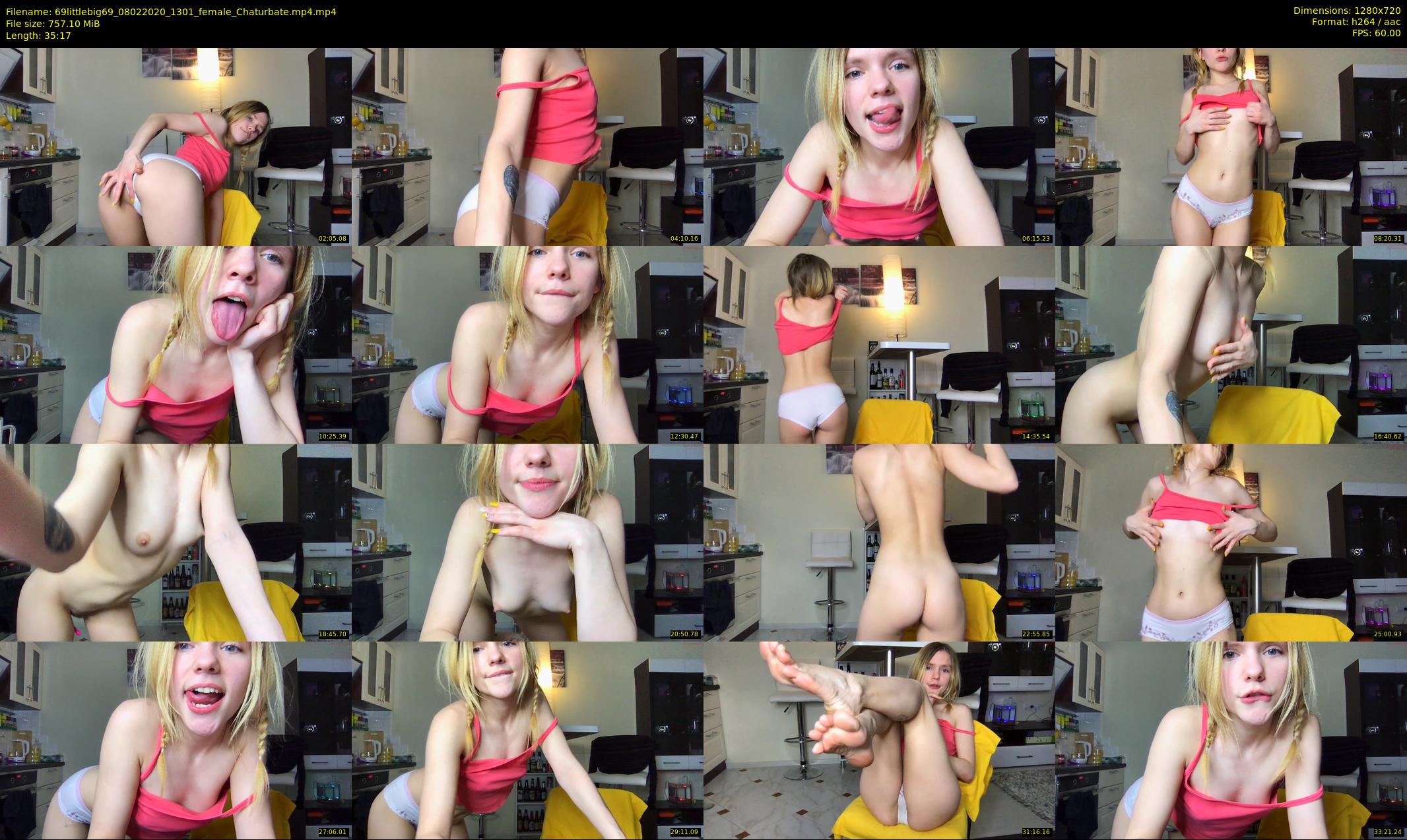 69littlebig69 — 36 minute Chaturbate couple cam show recording, 720p, Feb 8, 2020