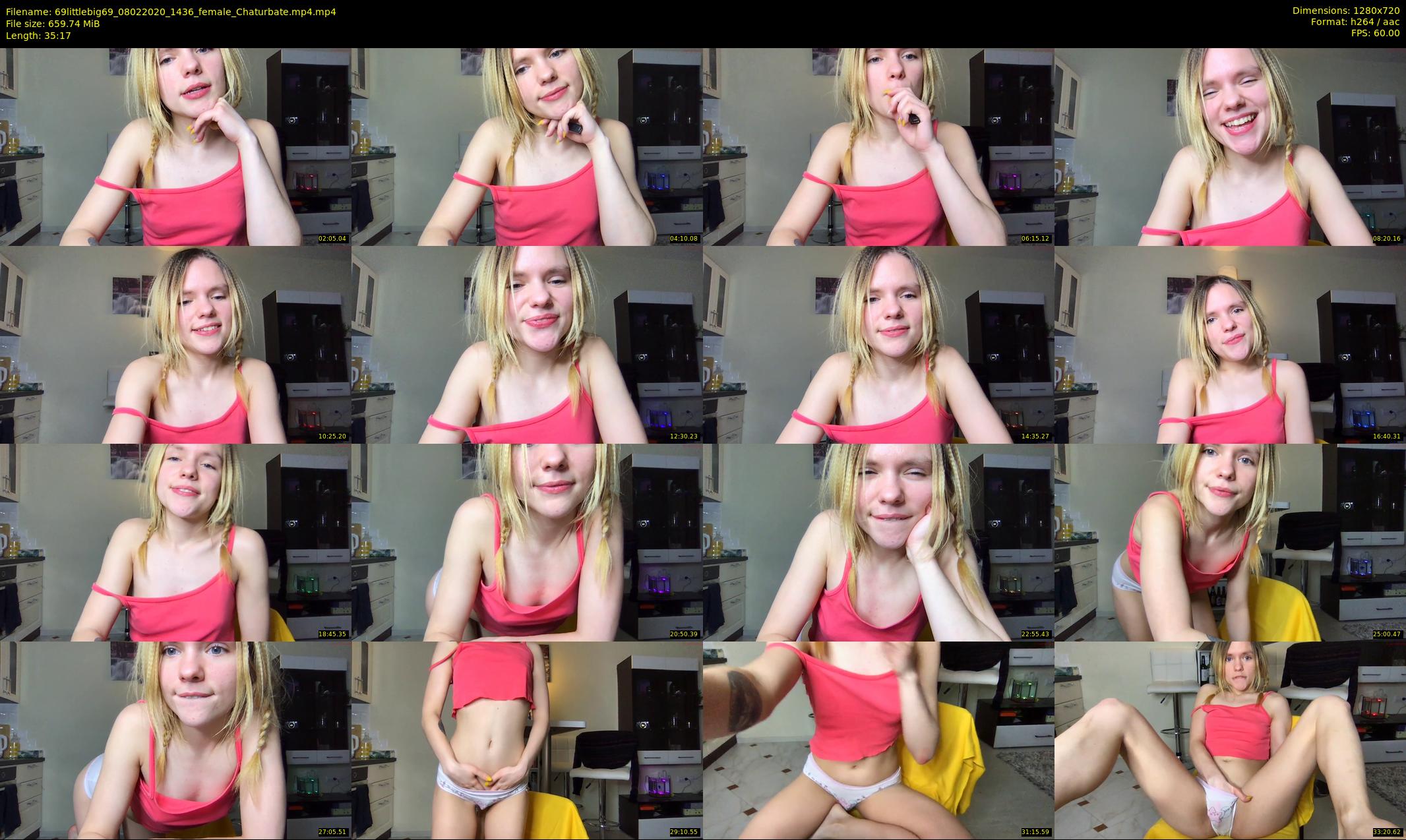 69littlebig69 — 36 minute Chaturbate couple cam show recording, 720p, Feb 8, 2020