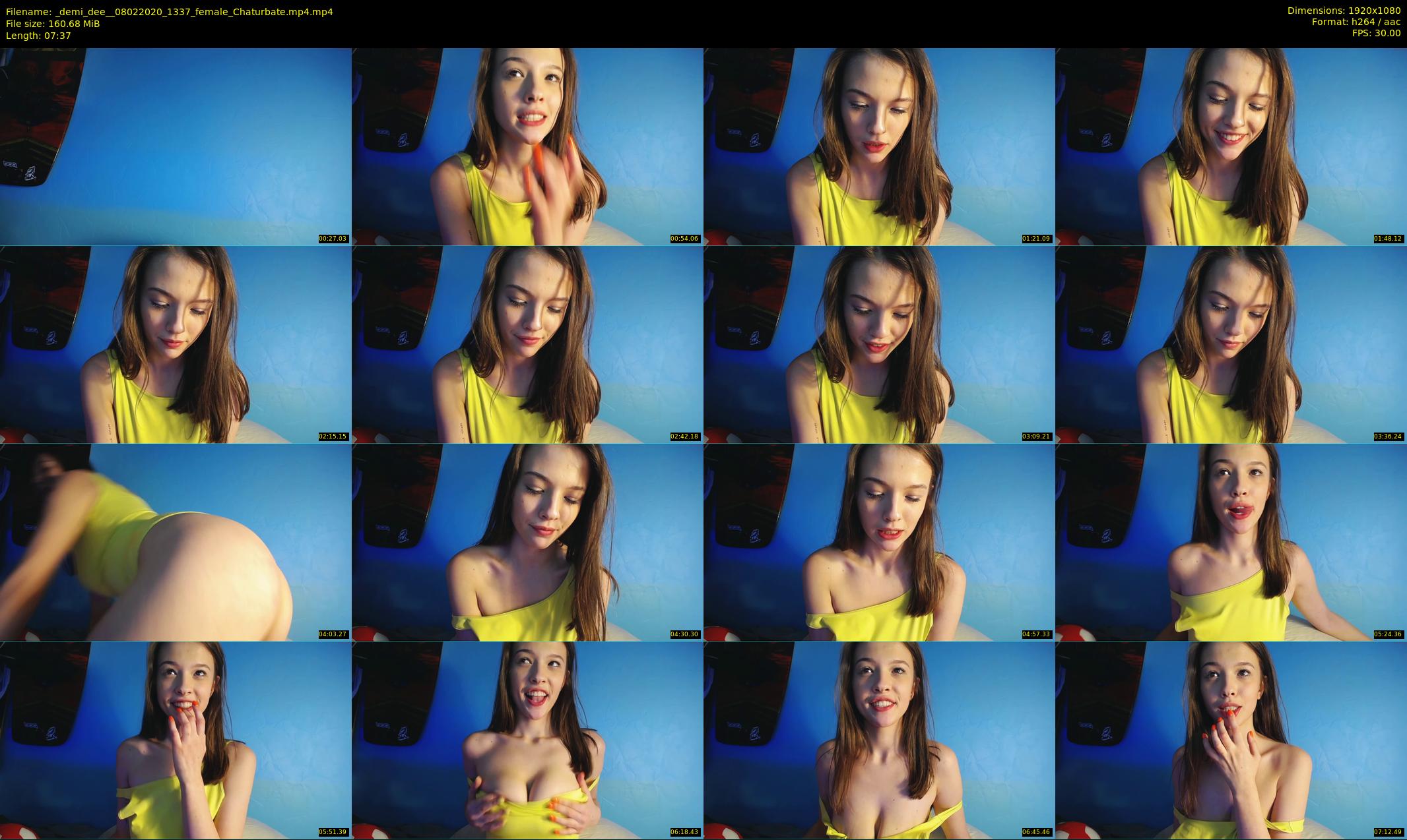 _demi_dee_ — 8 minute Chaturbate female cam show recording, 1080p, Feb 8, 2020