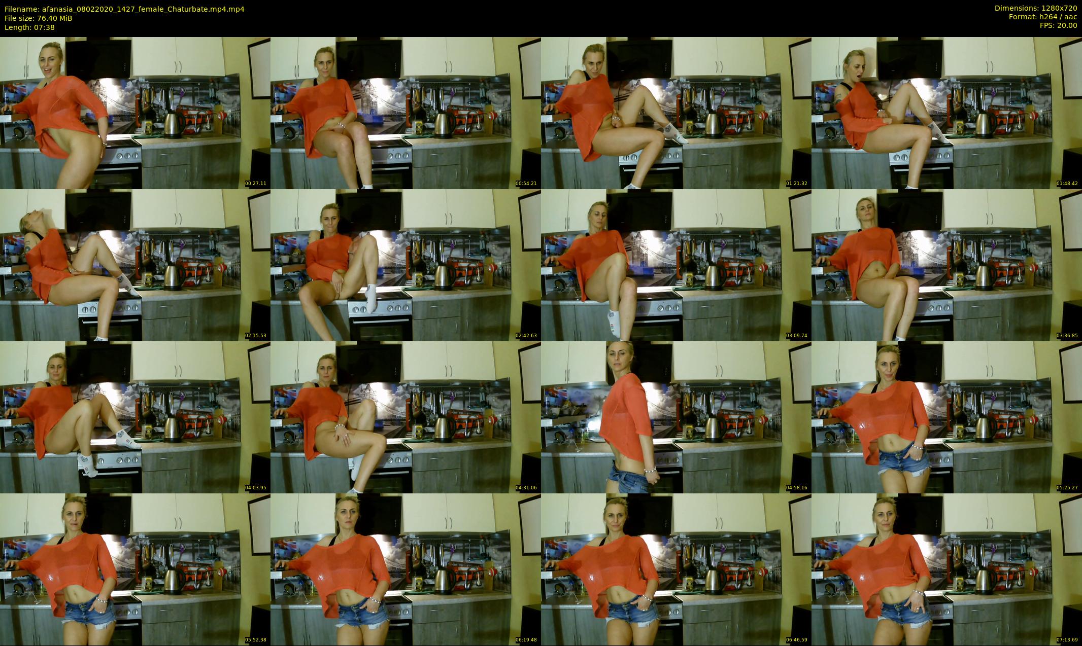 afanasia — 8 minute Chaturbate female cam show recording, 720p, Feb 8, 2020