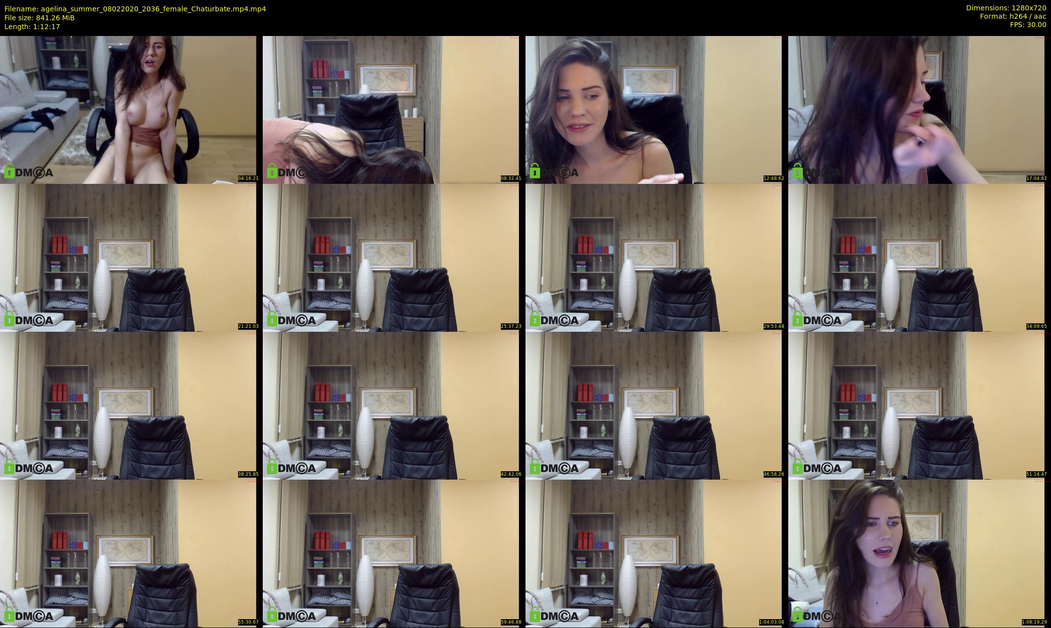 agelina_summer — 73 minute Chaturbate female cam show recording, 720p, Feb 8, 2020