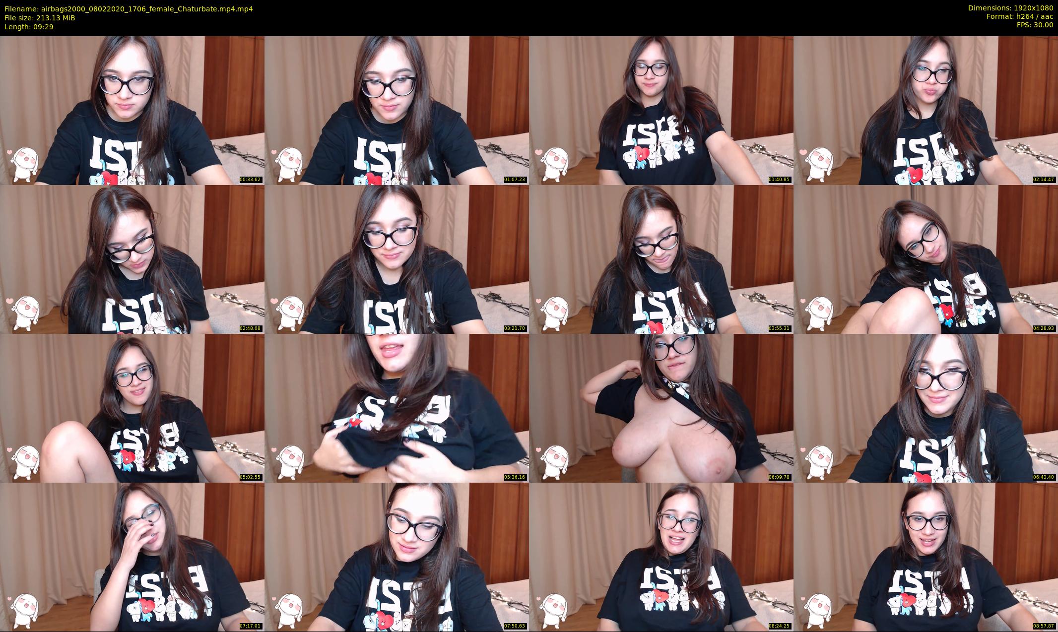 airbags2000 — 10 minute Chaturbate female cam show recording, 1080p, Feb 8, 2020