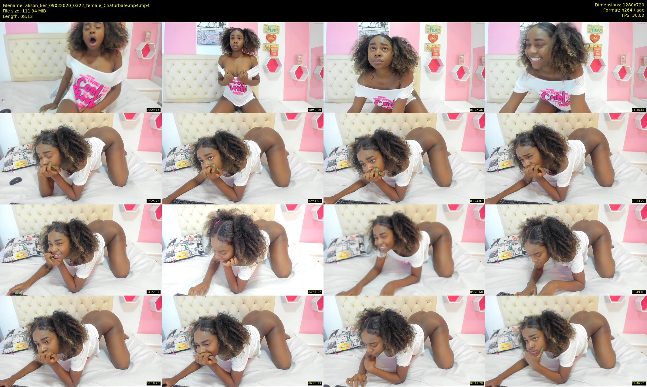 alison_ker — 9 minute Chaturbate female cam show recording, 720p, Feb 9, 2020