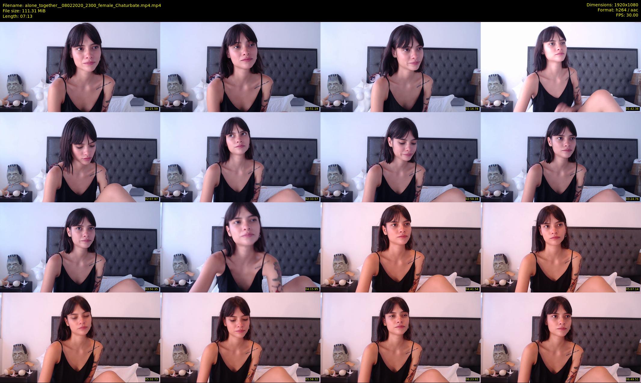 alone_together_ — 8 minute Chaturbate female cam show recording, 1080p, Feb 8, 2020