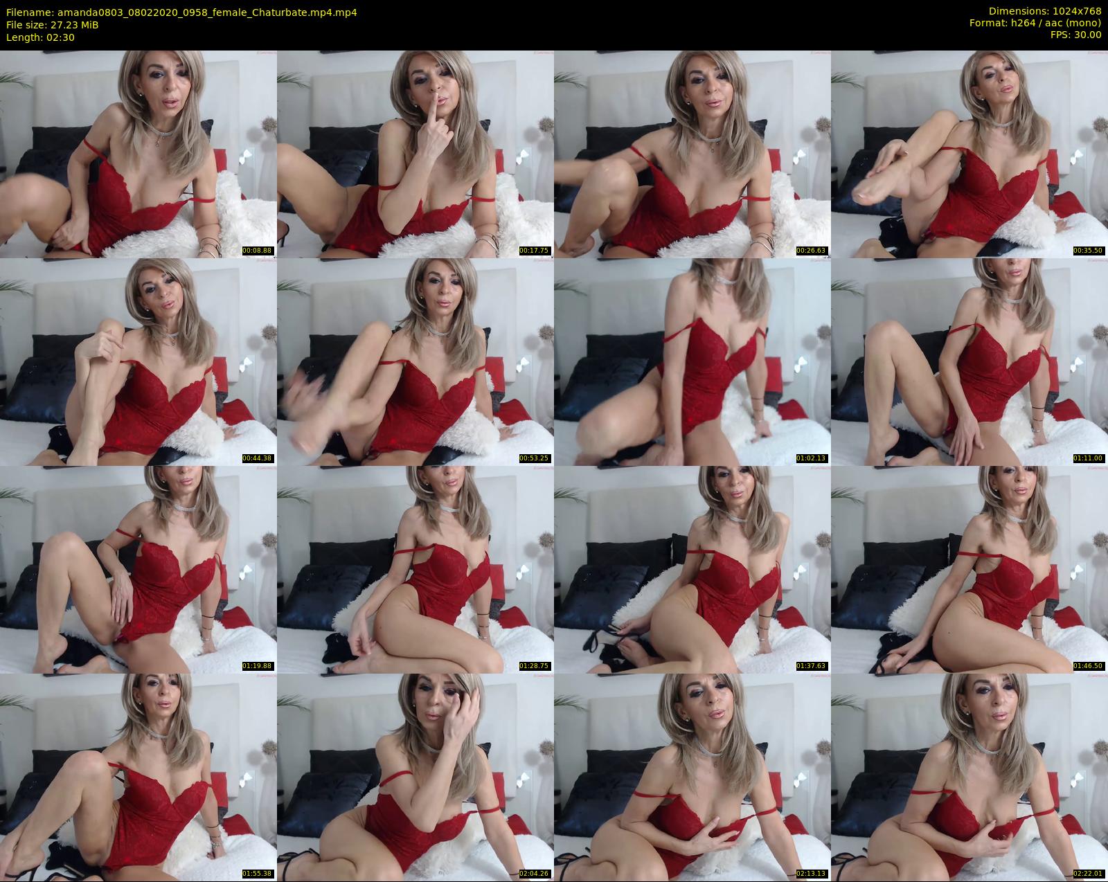 amanda0803 — 3 minute Chaturbate female cam show recording, 720p, Feb 8, 2020