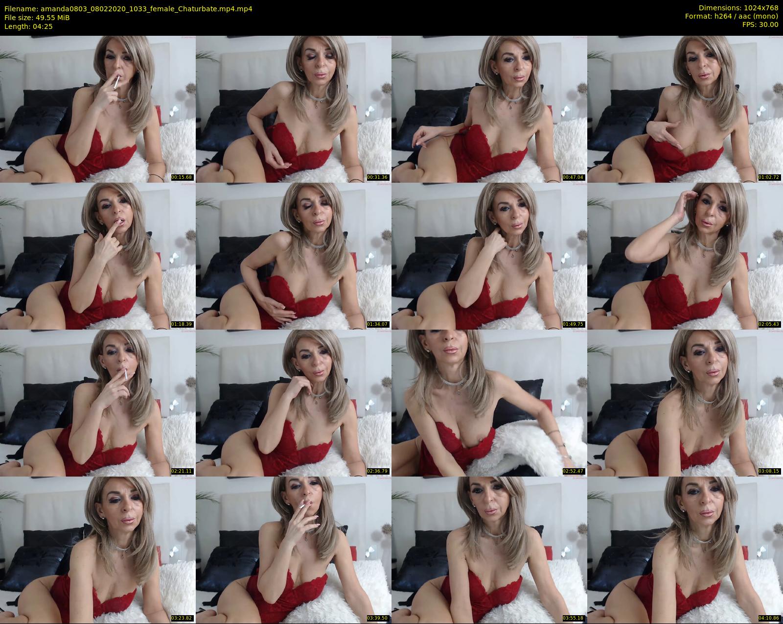 amanda0803 — 5 minute Chaturbate female cam show recording, 720p, Feb 8, 2020