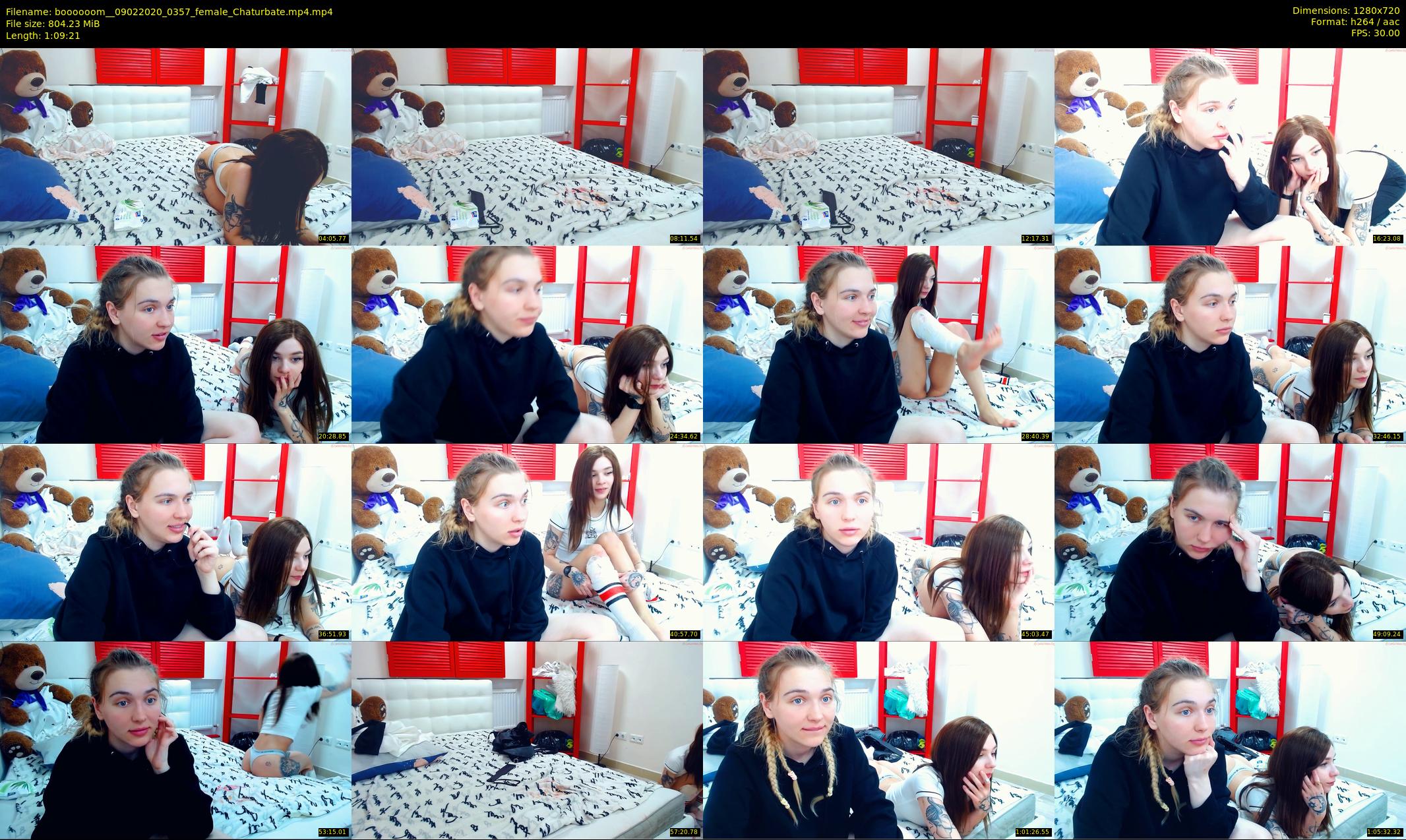boooooom_ — 70 minute Chaturbate female cam show recording, 720p, Feb 9, 2020