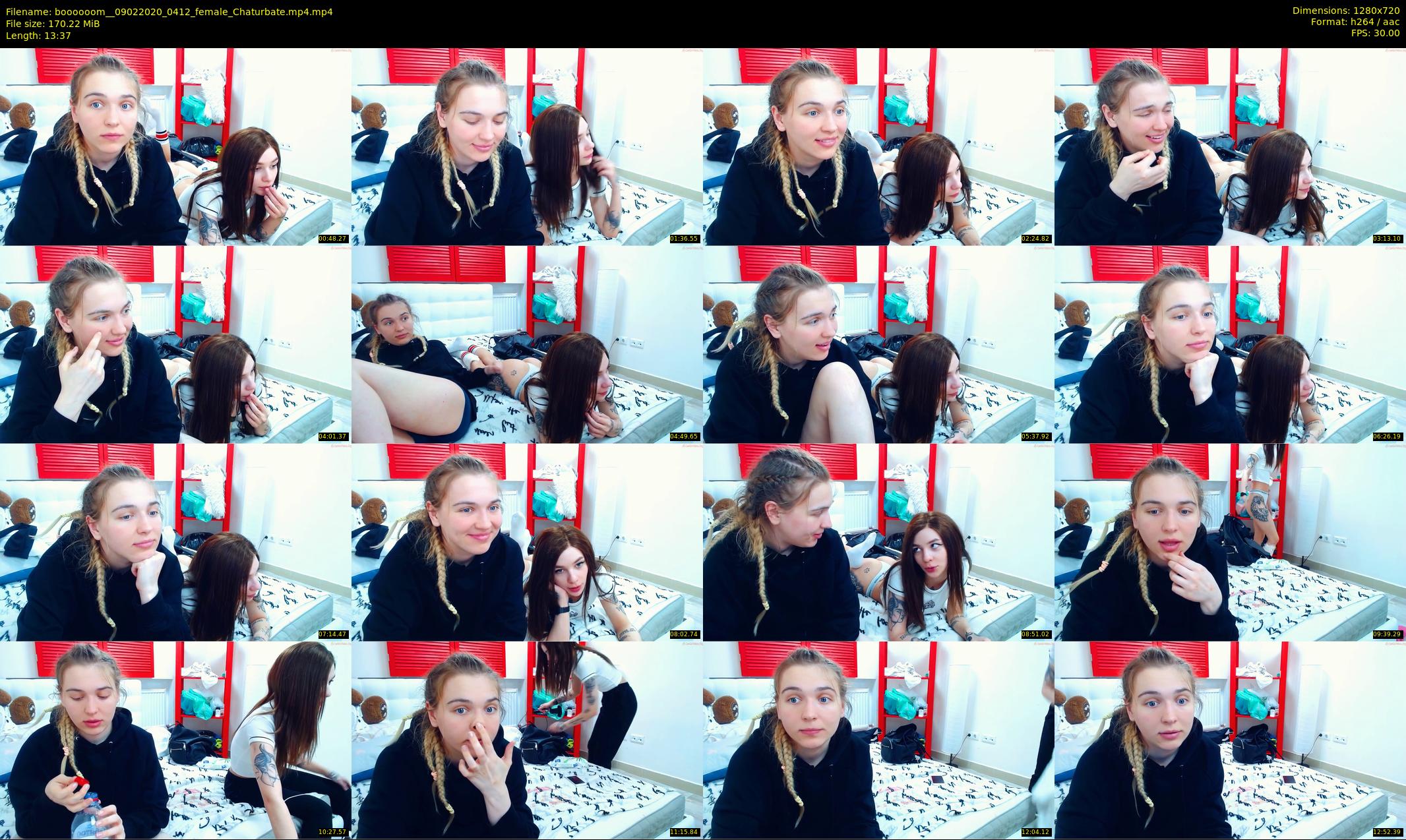 boooooom_ — 14 minute Chaturbate female cam show recording, 720p, Feb 9, 2020