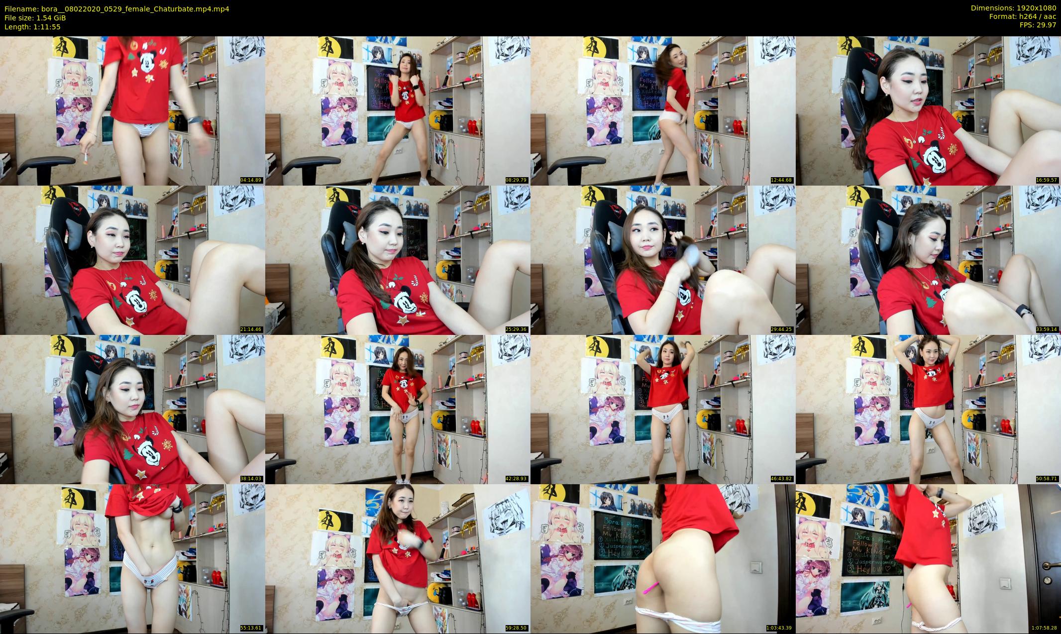 bora_ — 72 minute Chaturbate female cam show recording, 1080p, Feb 8, 2020