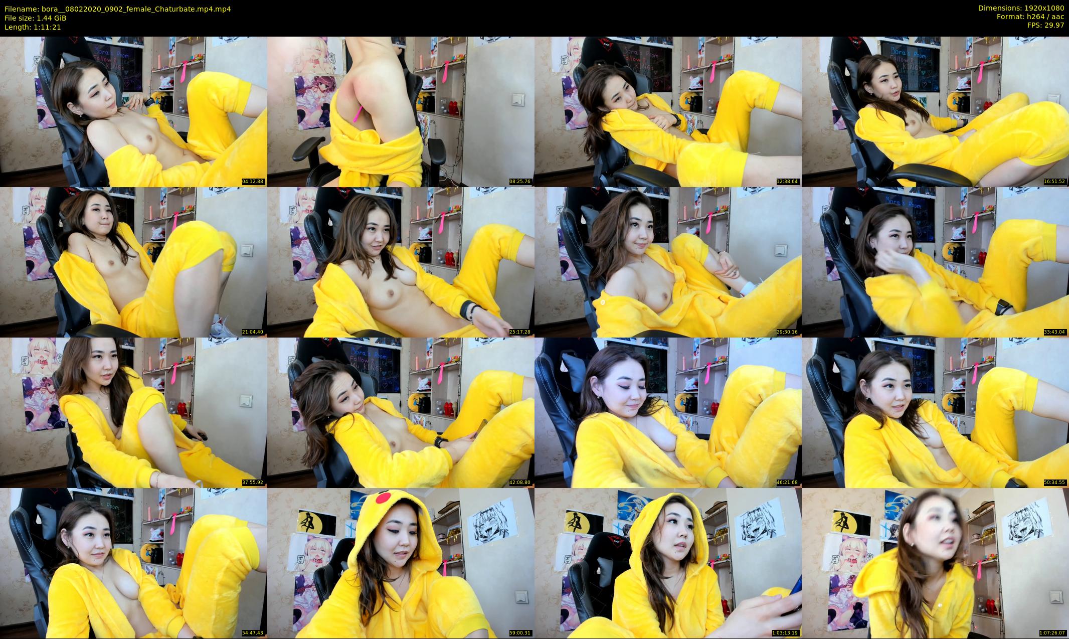 bora_ — 72 minute Chaturbate female cam show recording, 1080p, Feb 8, 2020