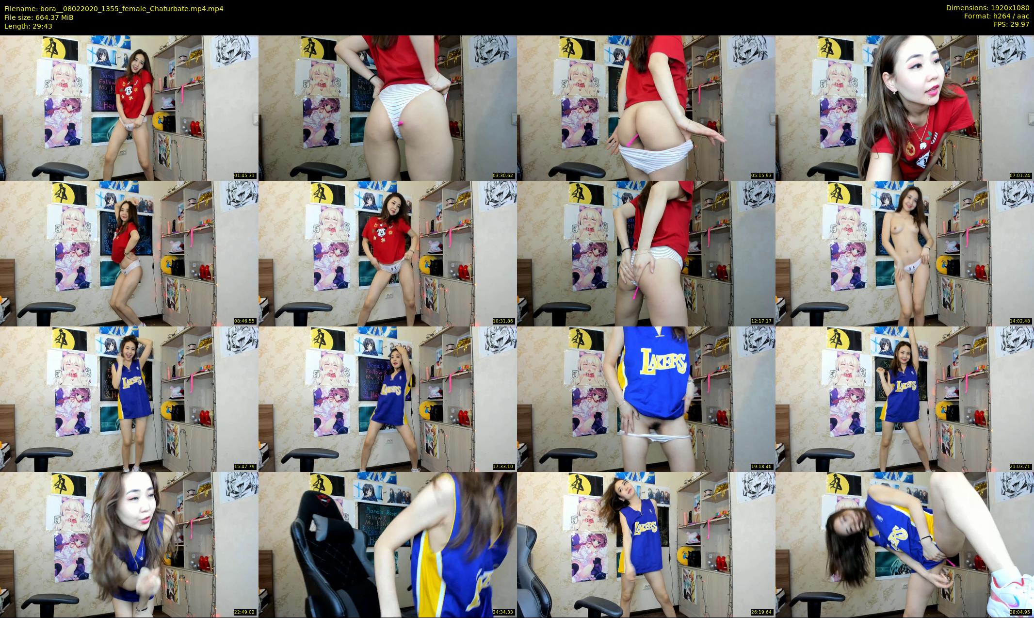 bora_ — 30 minute Chaturbate female cam show recording, 1080p, Feb 8, 2020