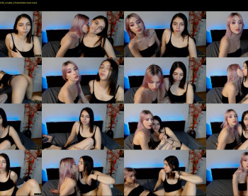 brendiekira — 26 minute Chaturbate couple cam show recording, 1080p, Feb 8, 2020