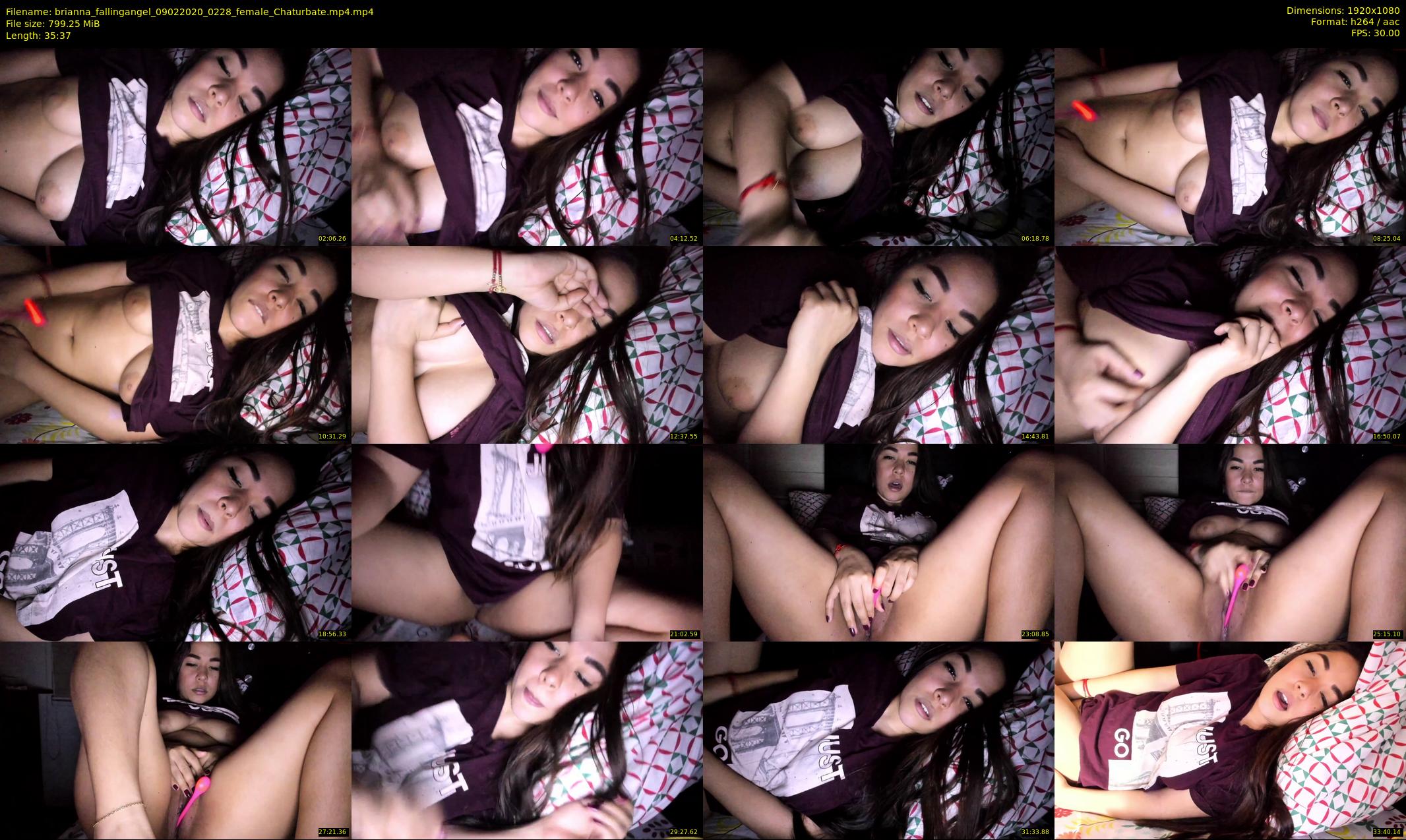 brianna_fallingangel — 36 minute Chaturbate female cam show recording, 1080p, Feb 9, 2020