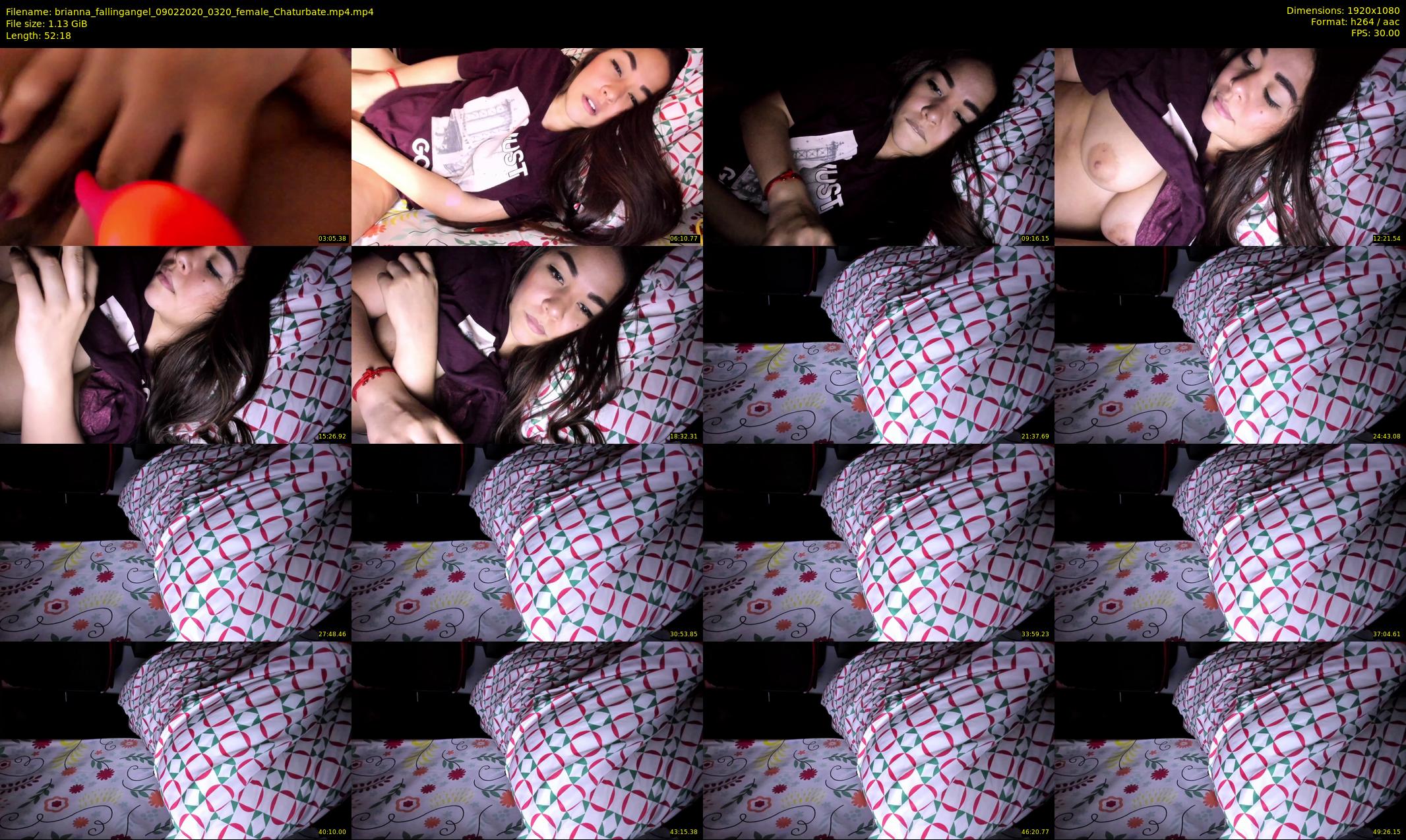 brianna_fallingangel — 53 minute Chaturbate female cam show recording, 1080p, Feb 9, 2020