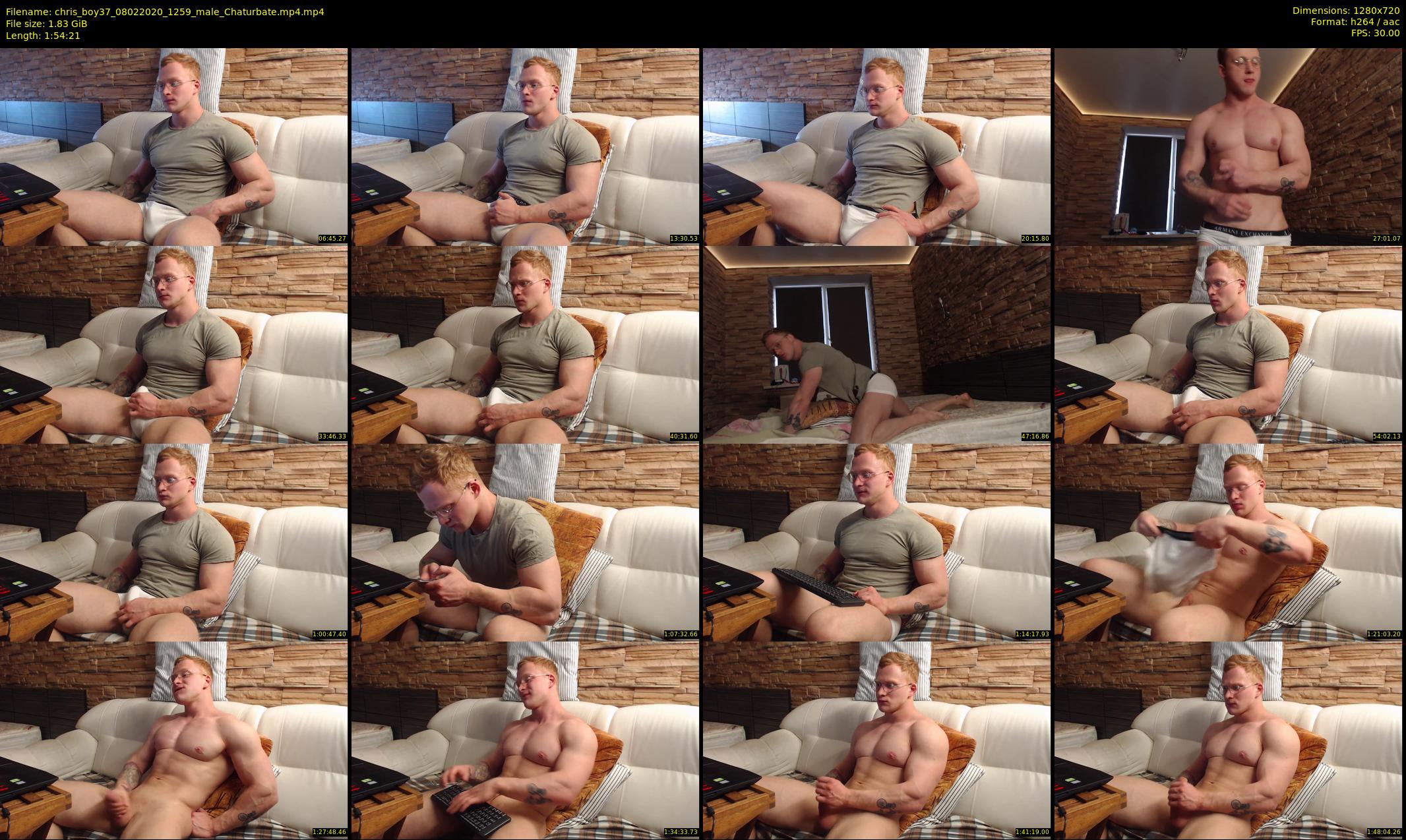 chris_boy37 — 115 minute Chaturbate male cam show recording, 720p, Feb 8, 2020