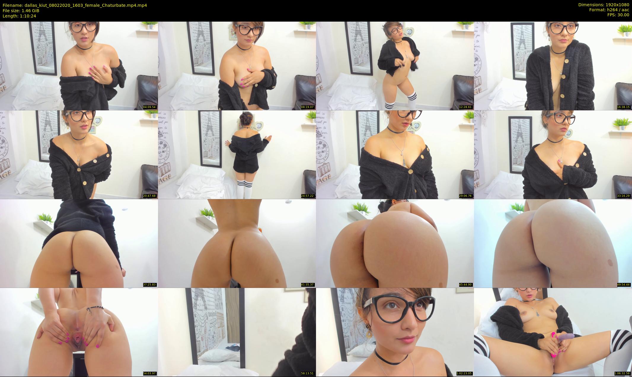 dallas_kiut — 71 minute Chaturbate female cam show recording, 1080p, Feb 8, 2020
