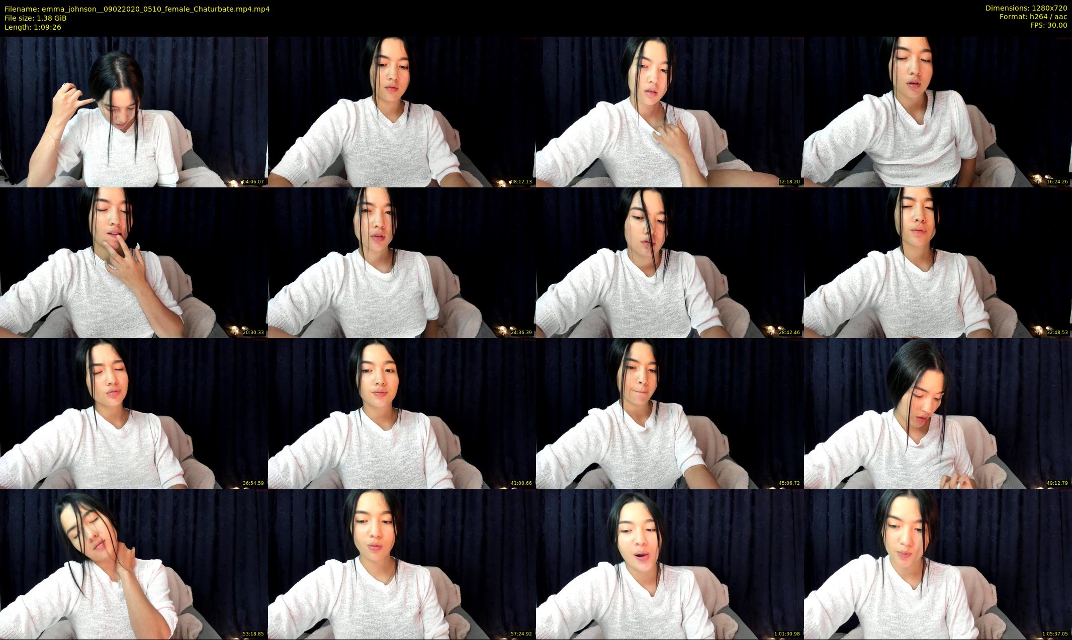 emma_johnson_ — 70 minute Chaturbate female cam show recording, 720p, Feb 9, 2020