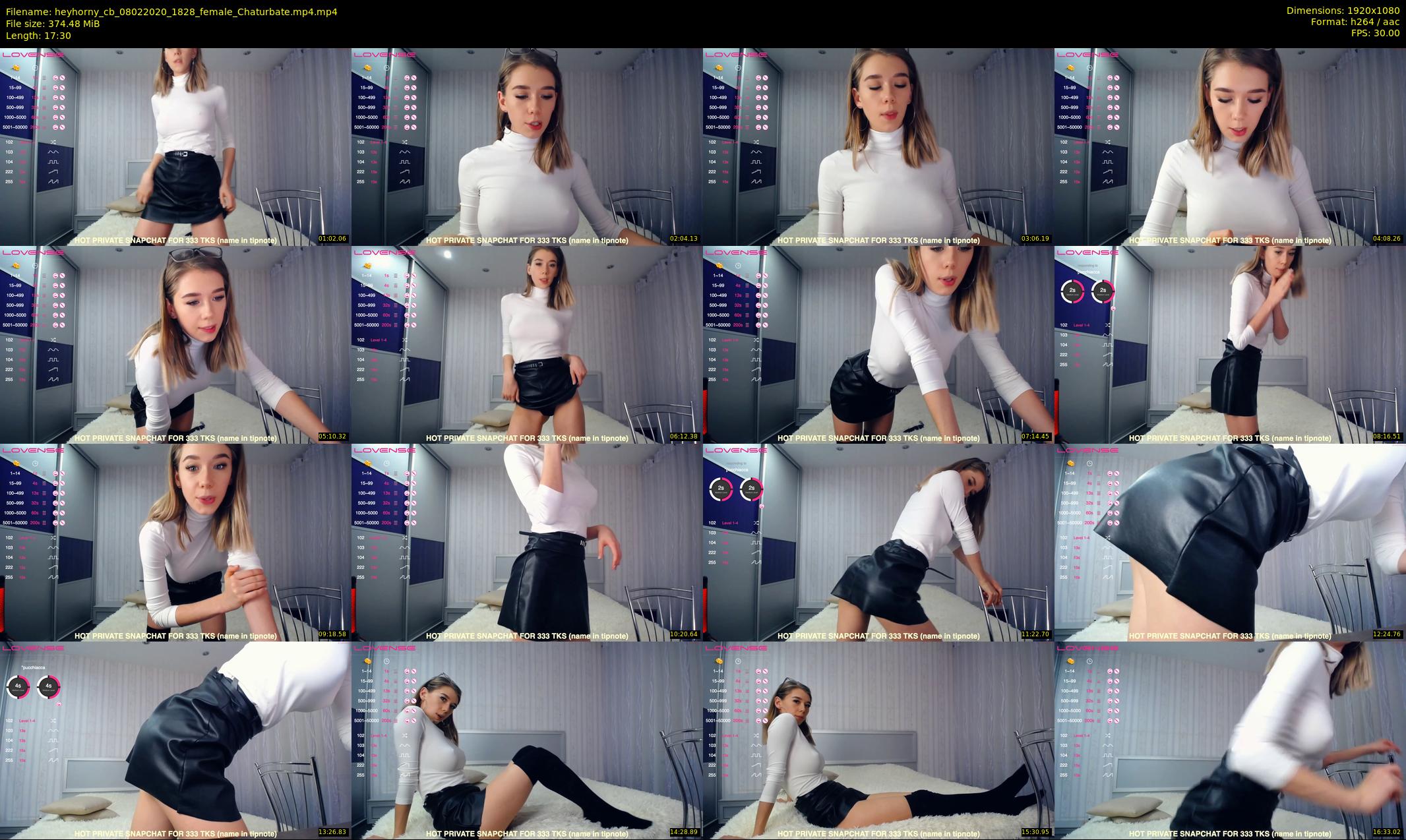 heyhorny_cb — 18 minute Chaturbate couple cam show recording, 1080p, Feb 8, 2020