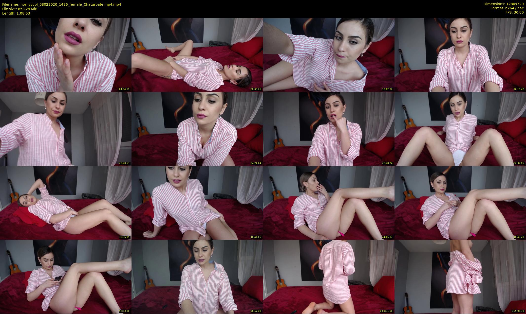 hornyycpl — 69 minute Chaturbate couple cam show recording, 720p, Feb 8, 2020