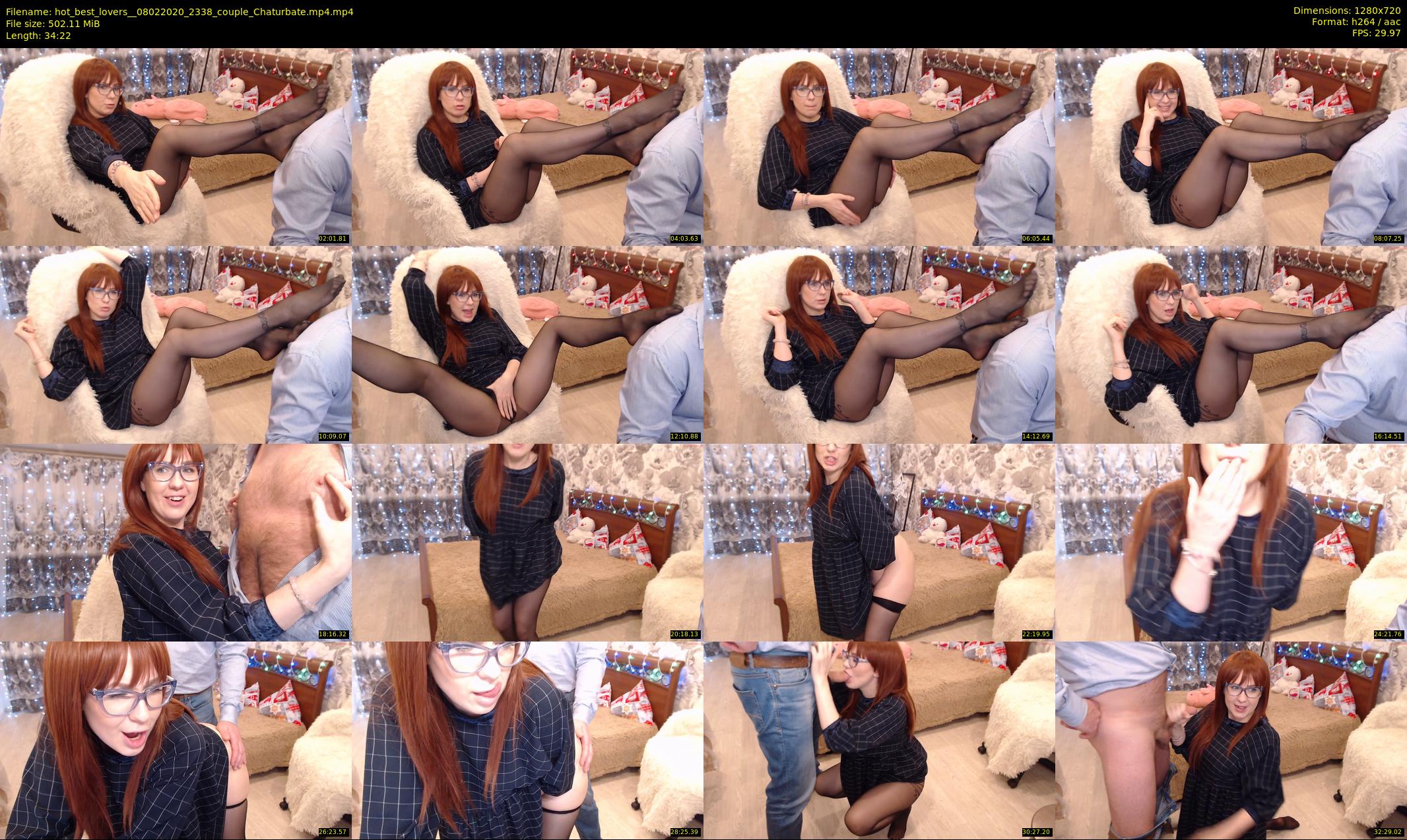 hot_best_lovers_ — 35 minute Chaturbate couple cam show recording, 720p, Feb 8, 2020
