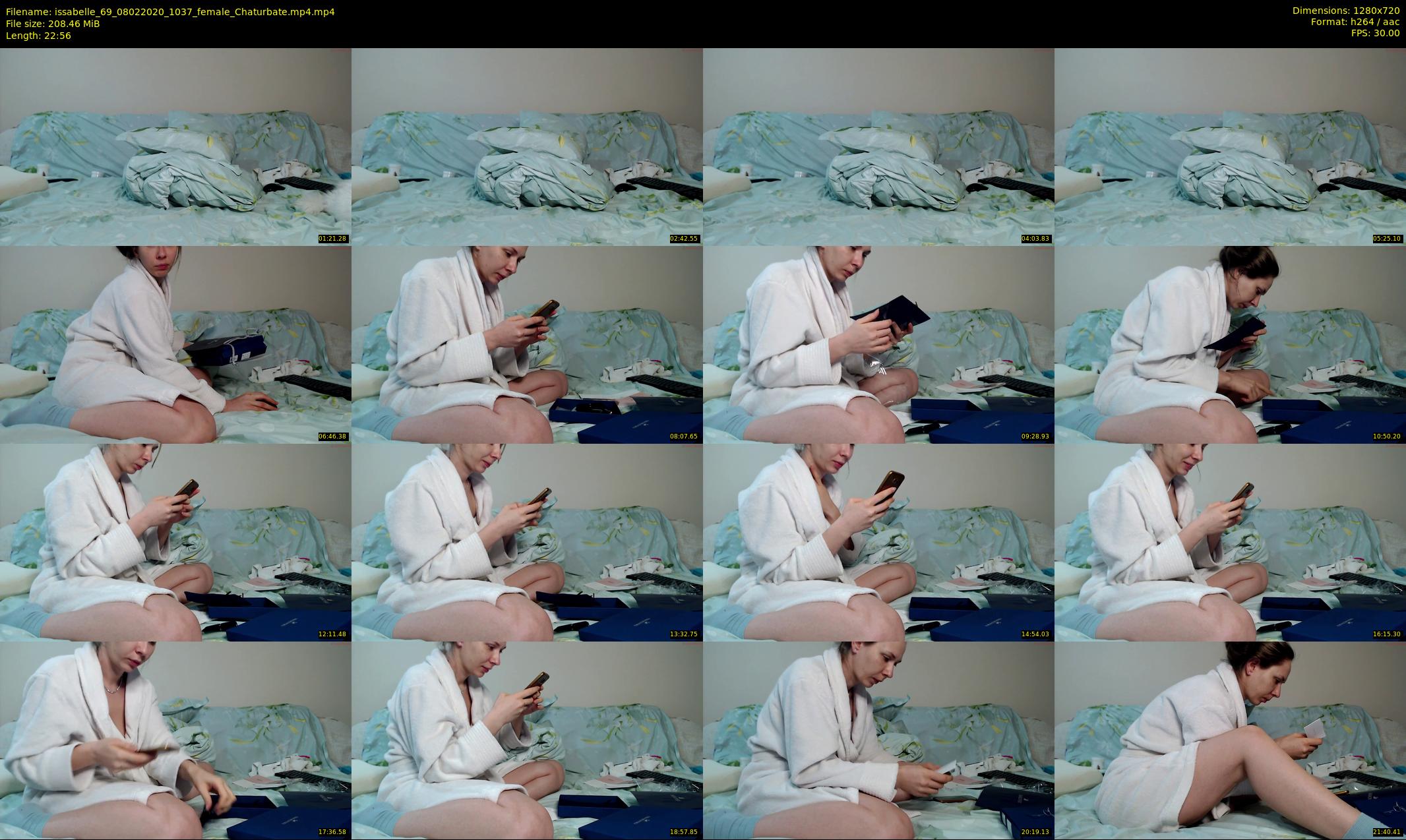 issabelle_69 — 23 minute Chaturbate couple cam show recording, 720p, Feb 8, 2020