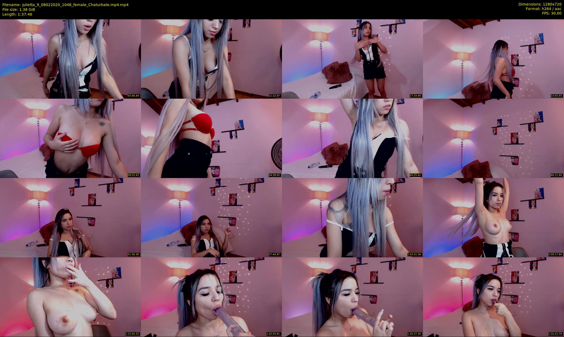 julietta_9 — 98 minute Chaturbate female cam show recording, 720p, Feb 8, 2020